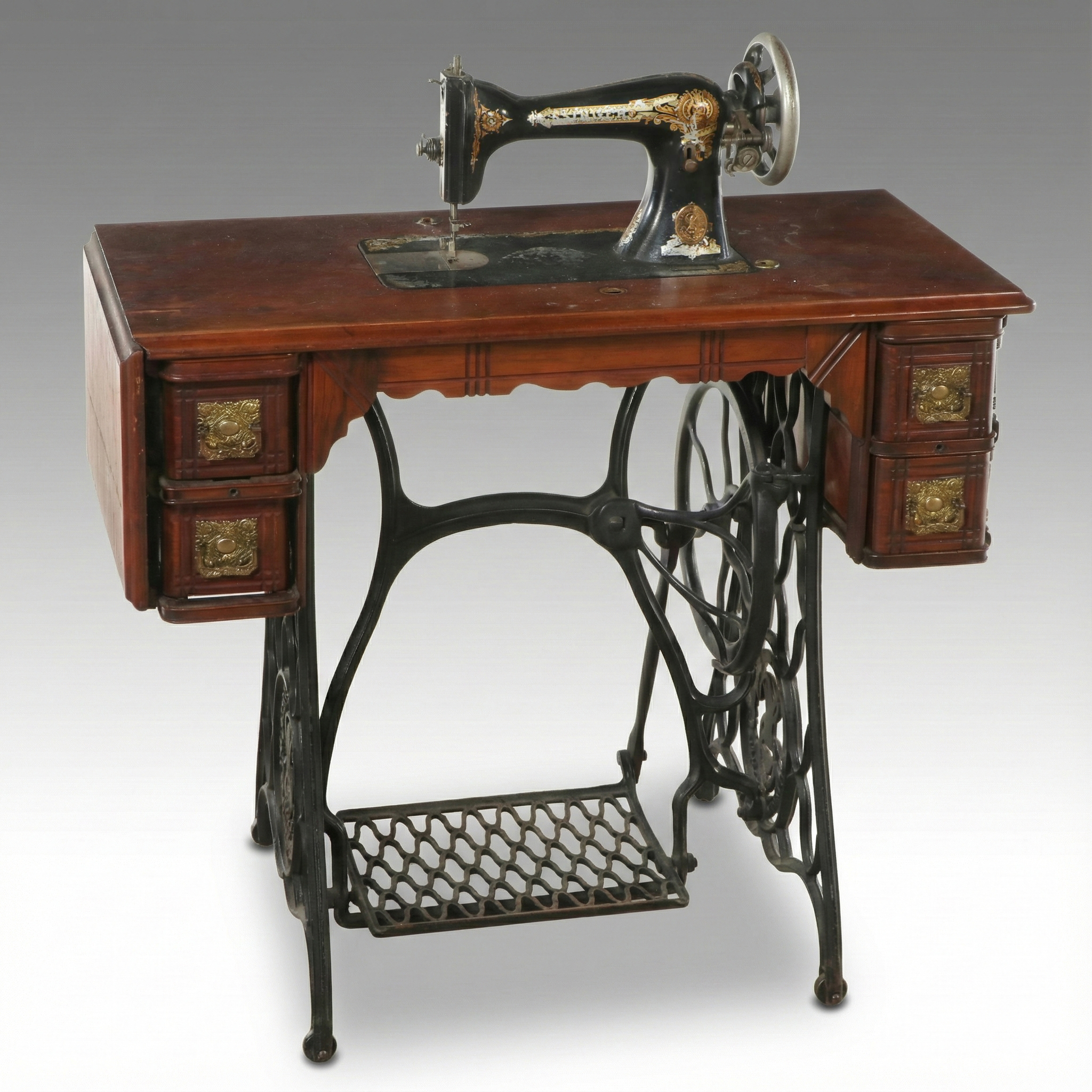 Antique Singer Treadle Sewing Machine