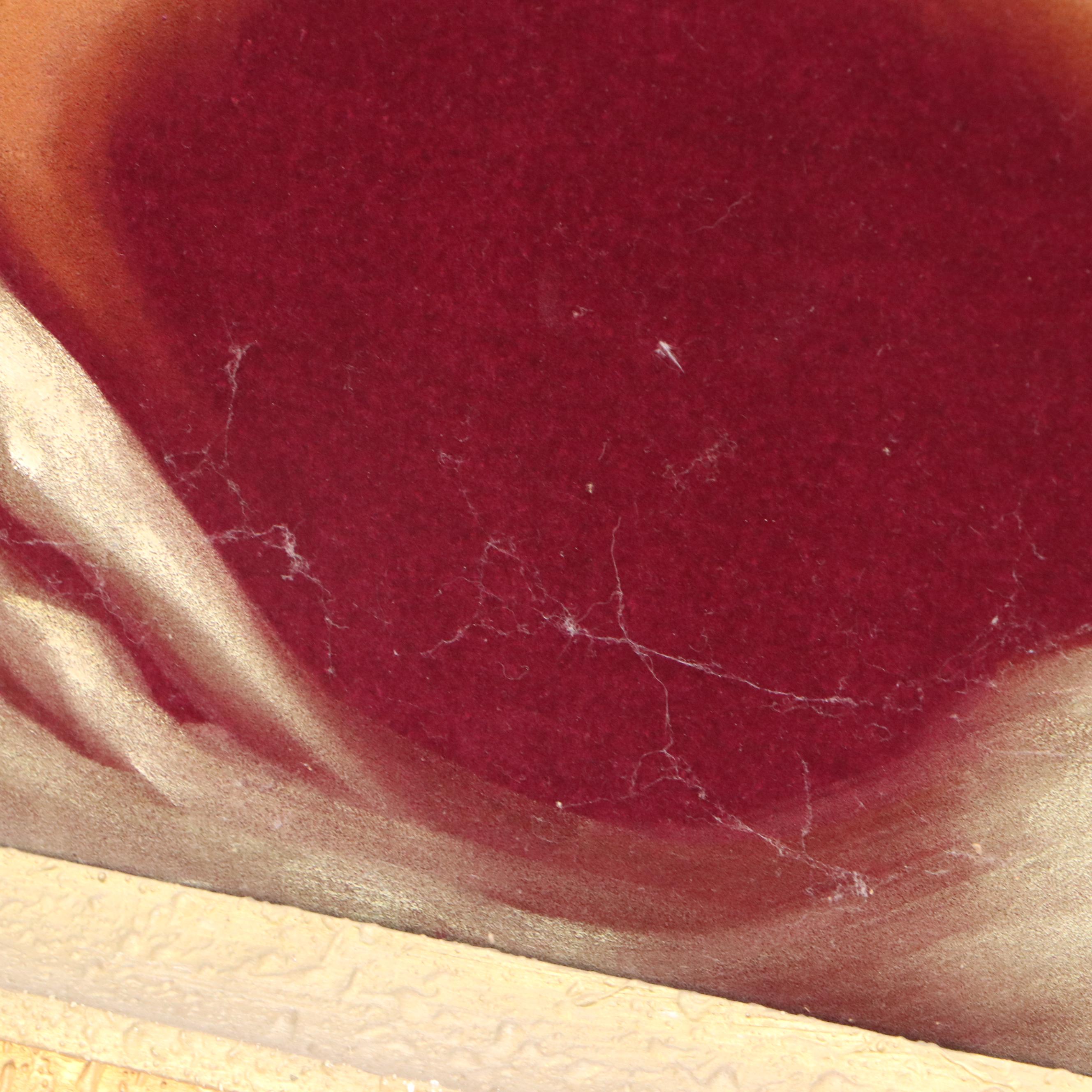 Velvet Painting of Seated Female Nude, 1970s