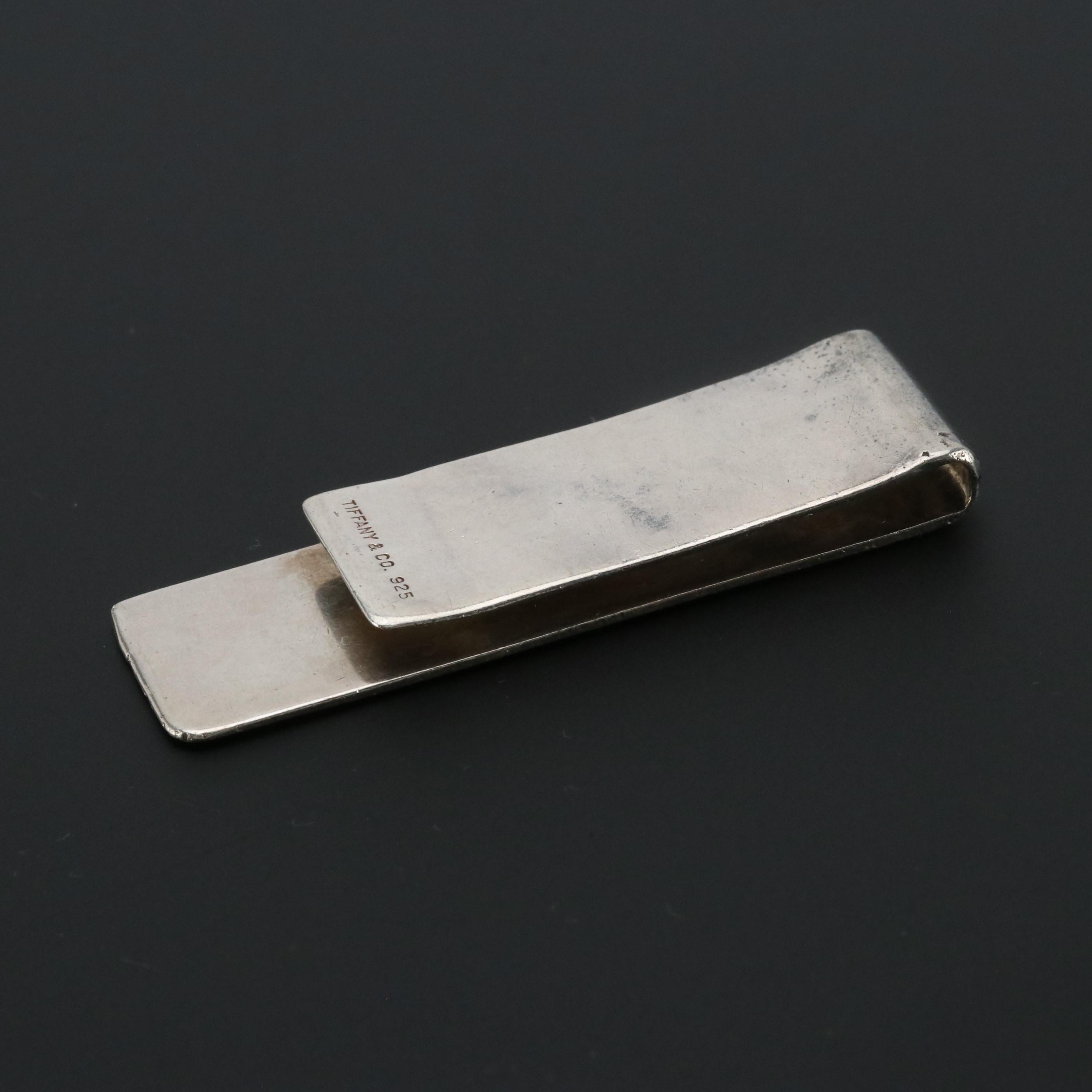 Tiffany & Co. 1837 Sterling Silver Money Clip