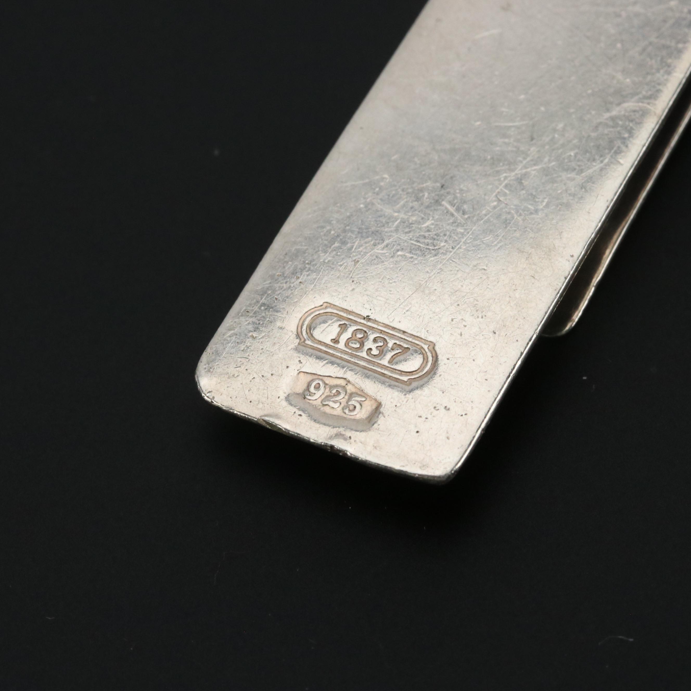 Tiffany & Co. 1837 Sterling Silver Money Clip