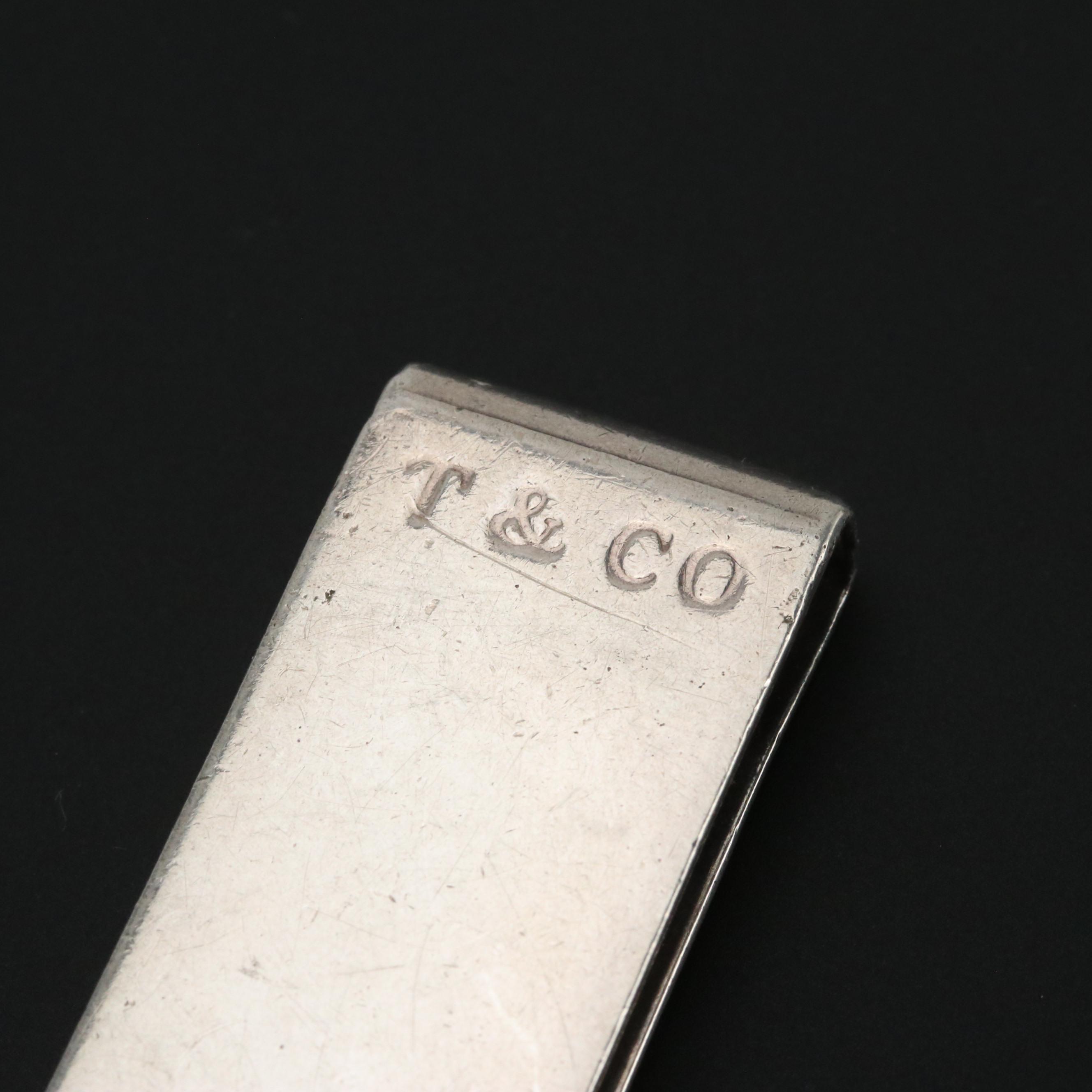 Tiffany & Co. 1837 Sterling Silver Money Clip