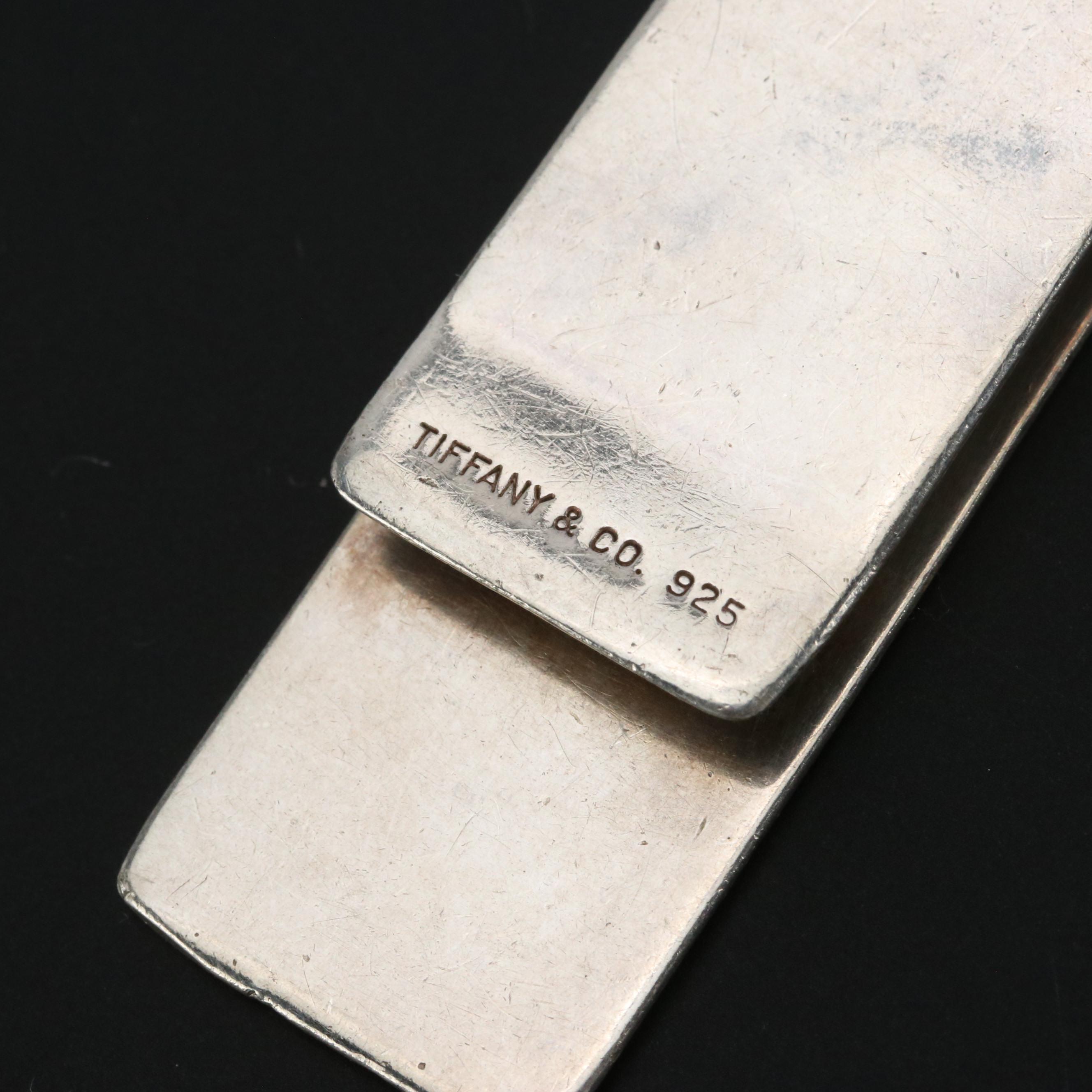 Tiffany & Co. 1837 Sterling Silver Money Clip