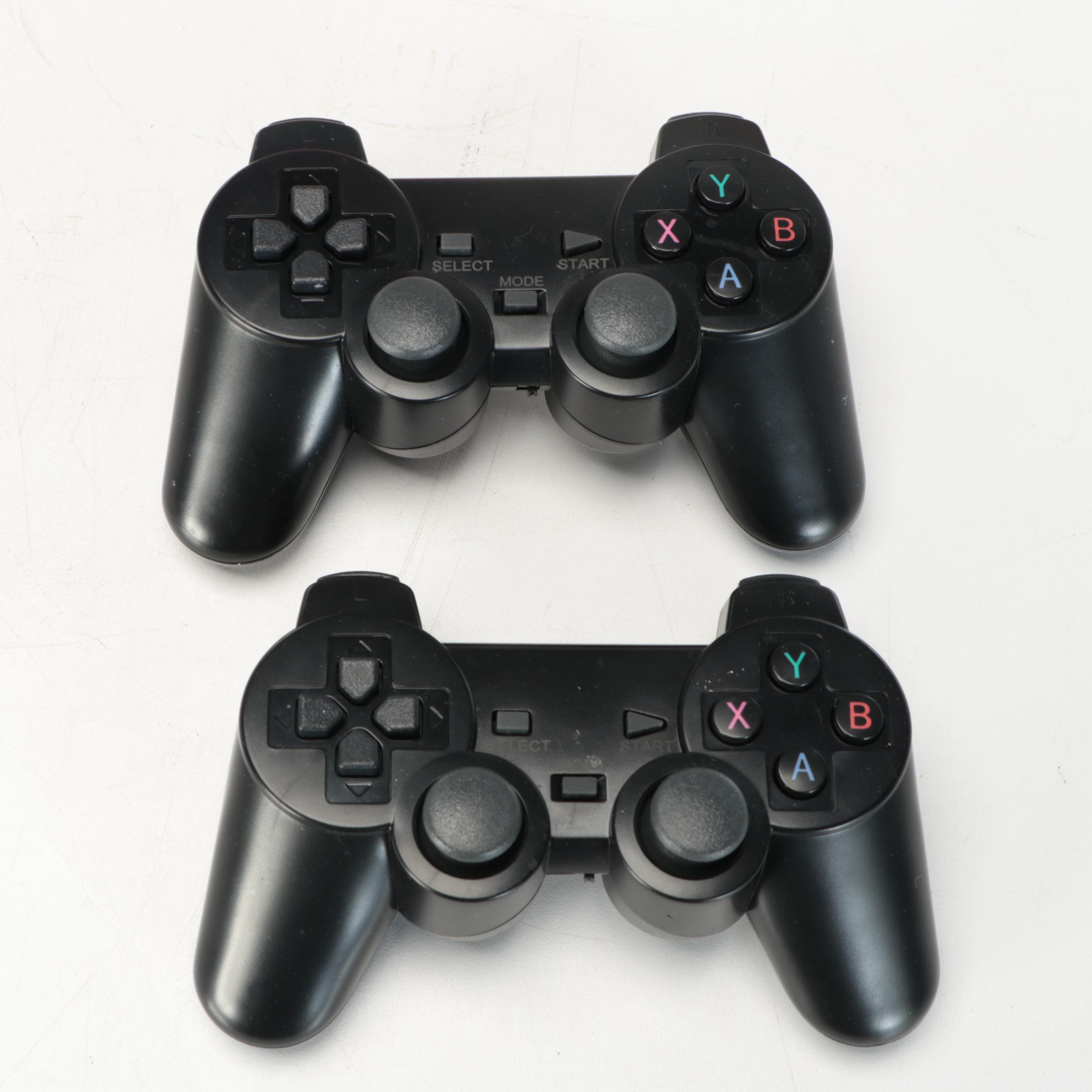 Two Pioneer SX-315 Audio Multichannel Receivers with Nintendo Wii Video Games