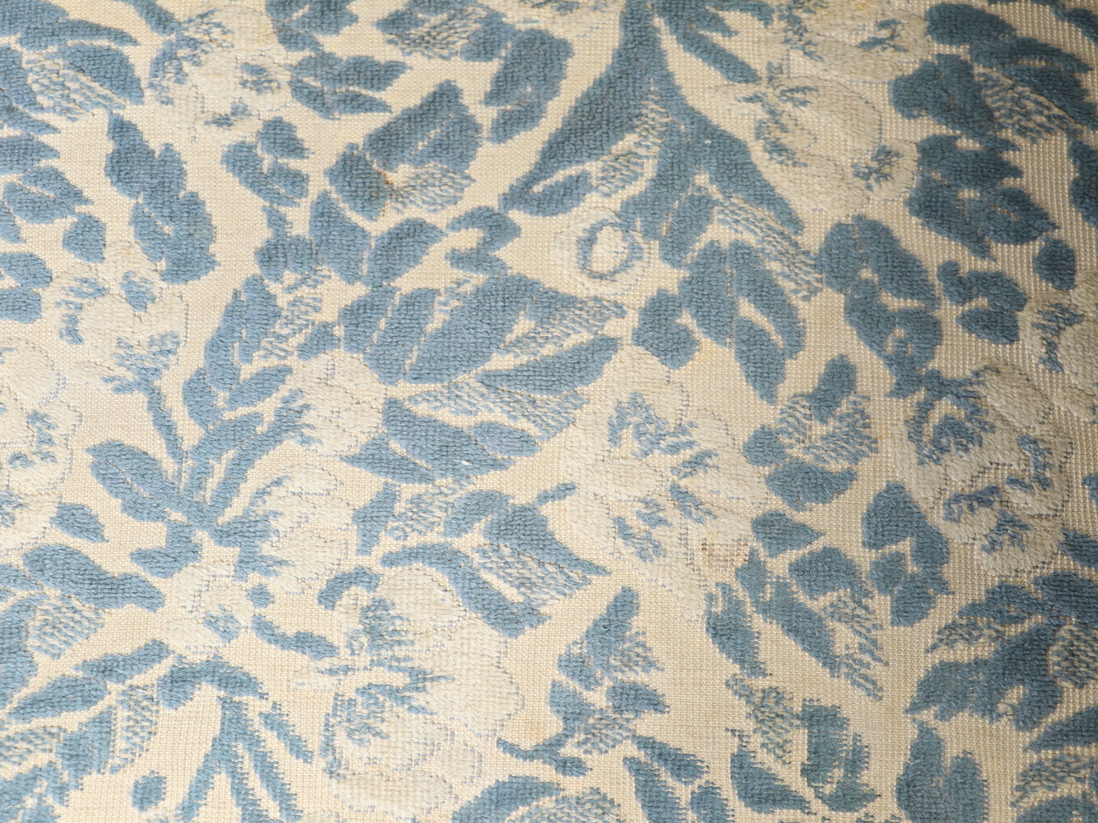 Pair of Mid Century Modern Floral Upholstered Armchairs