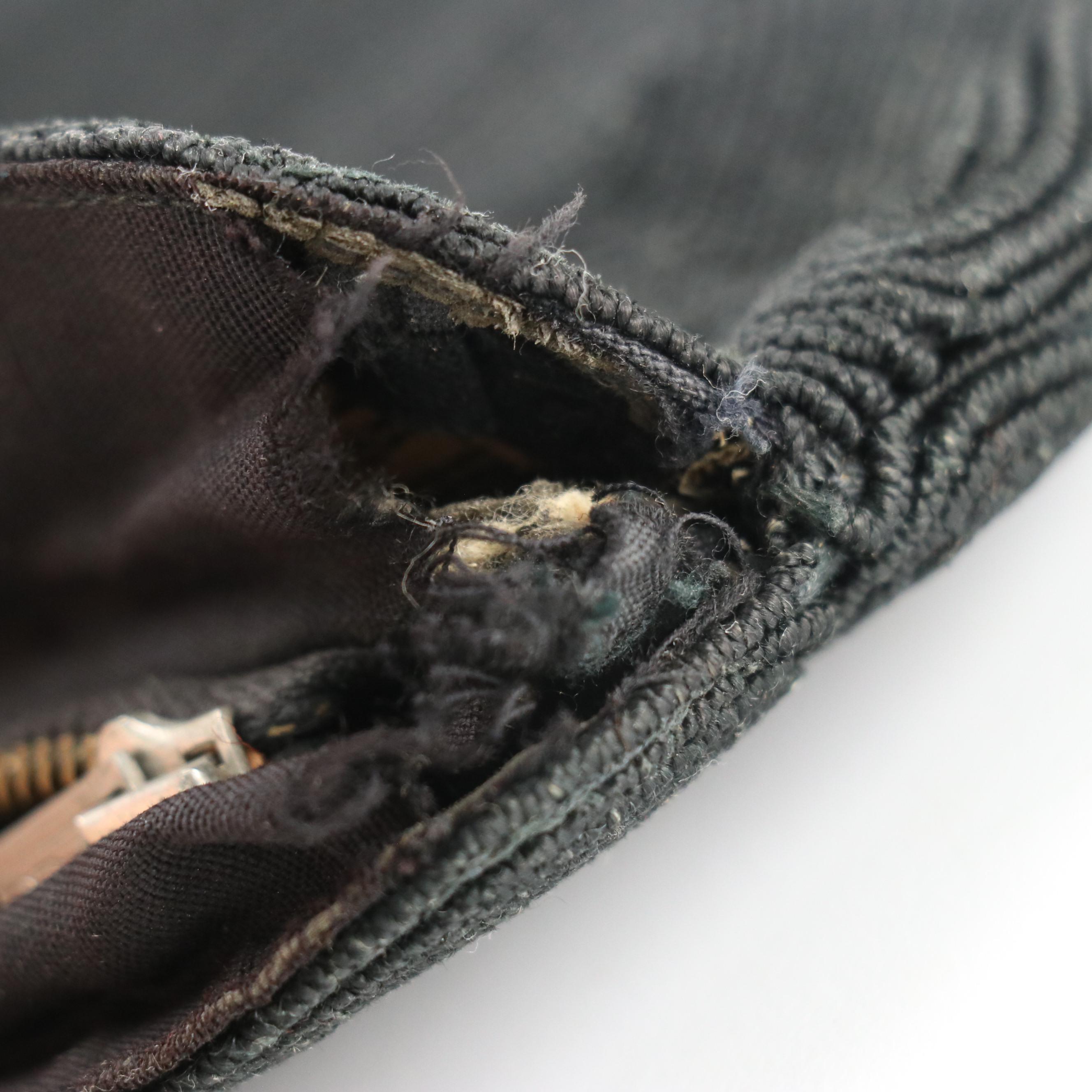 Native American Style Beaded Suede Pouch with Cordé Clutch and Other Pouch