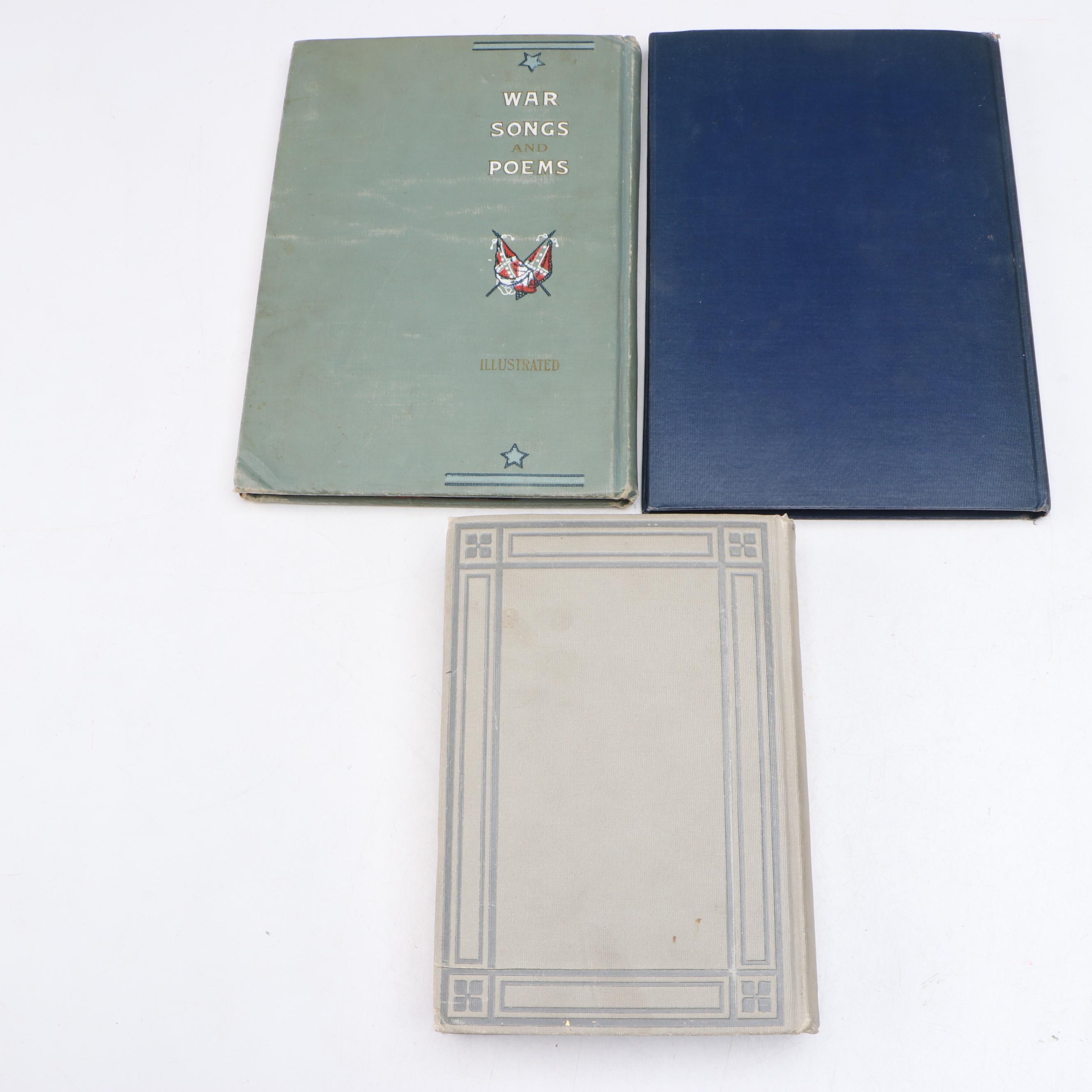 N. C. Wyeth Illustrated "The Long Roll" by Mary Johnston and More Books