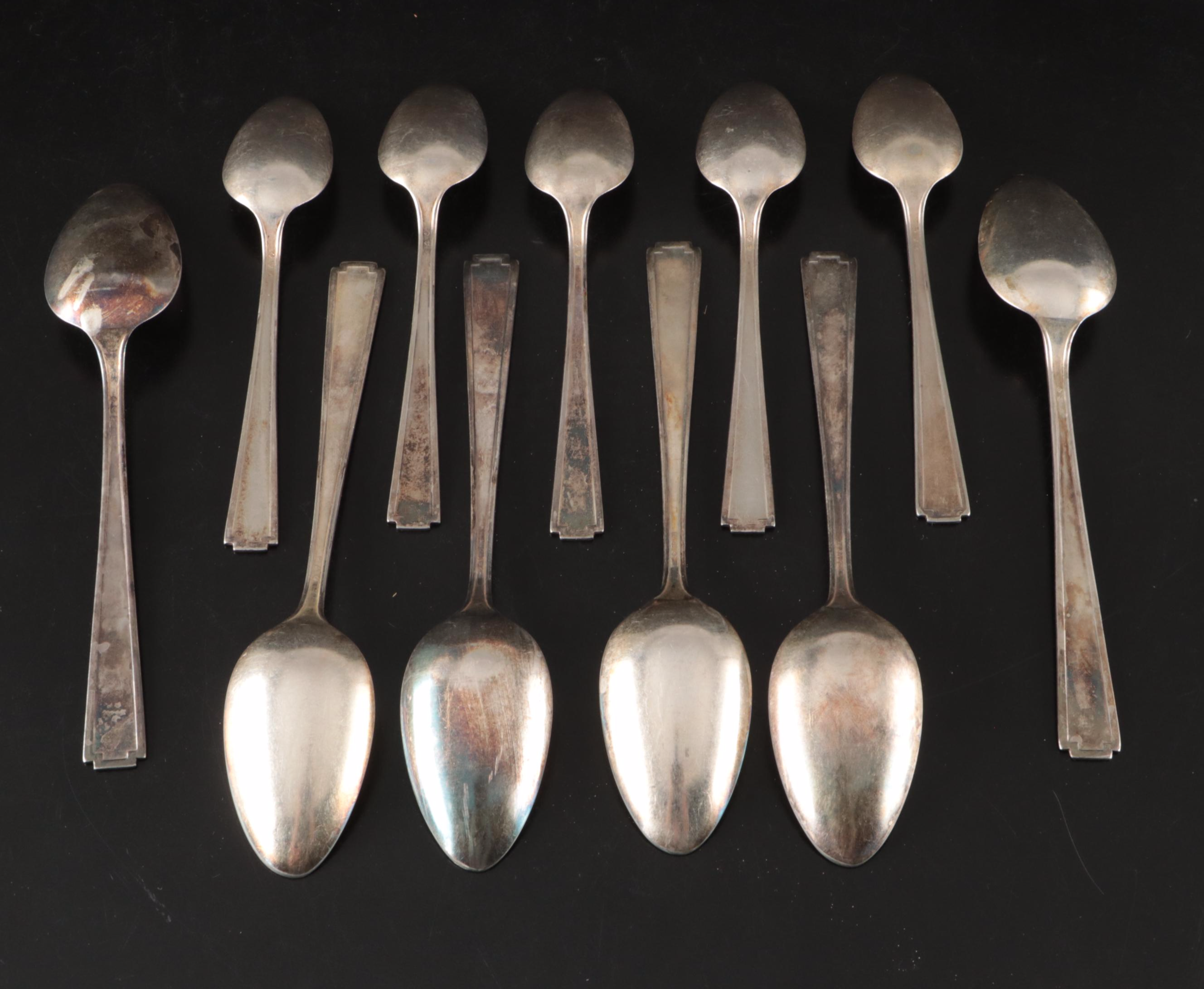 National Silver Co. "Lady Grace" Silver Plate Flatware, 1933