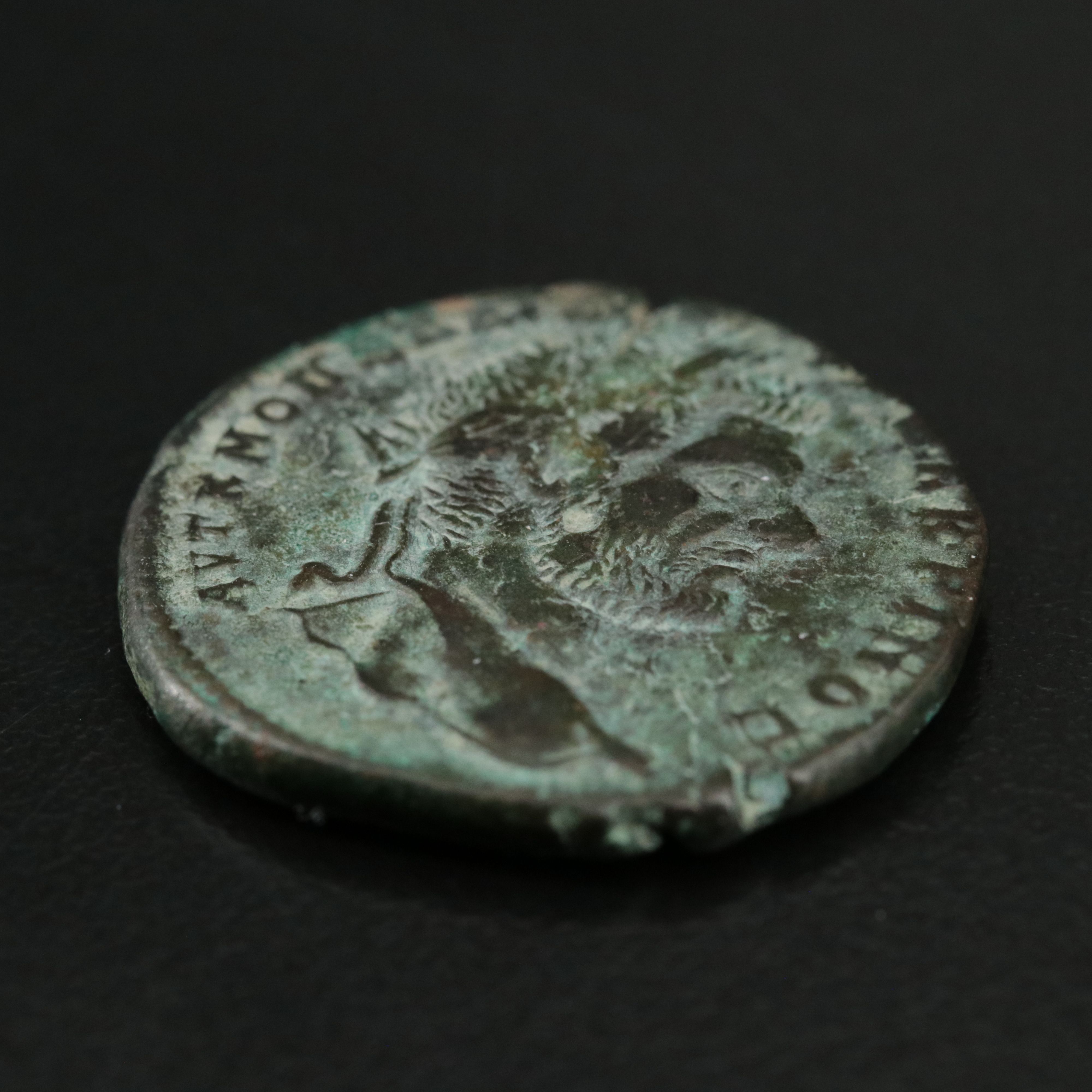 Ancient Roman Provincial Æ25 Coin of Macrinus, ca. 218 A.D.