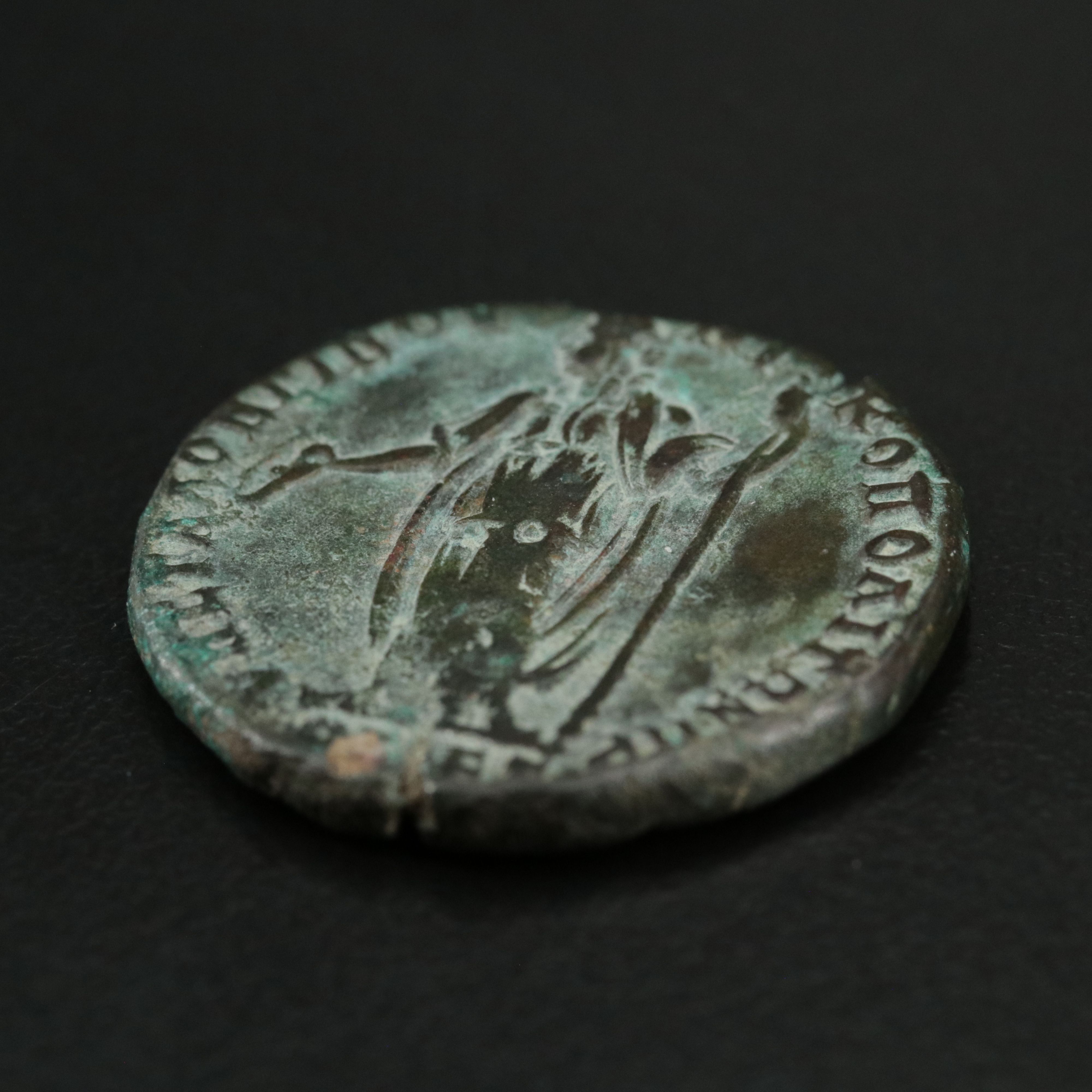 Ancient Roman Provincial Æ25 Coin of Macrinus, ca. 218 A.D.