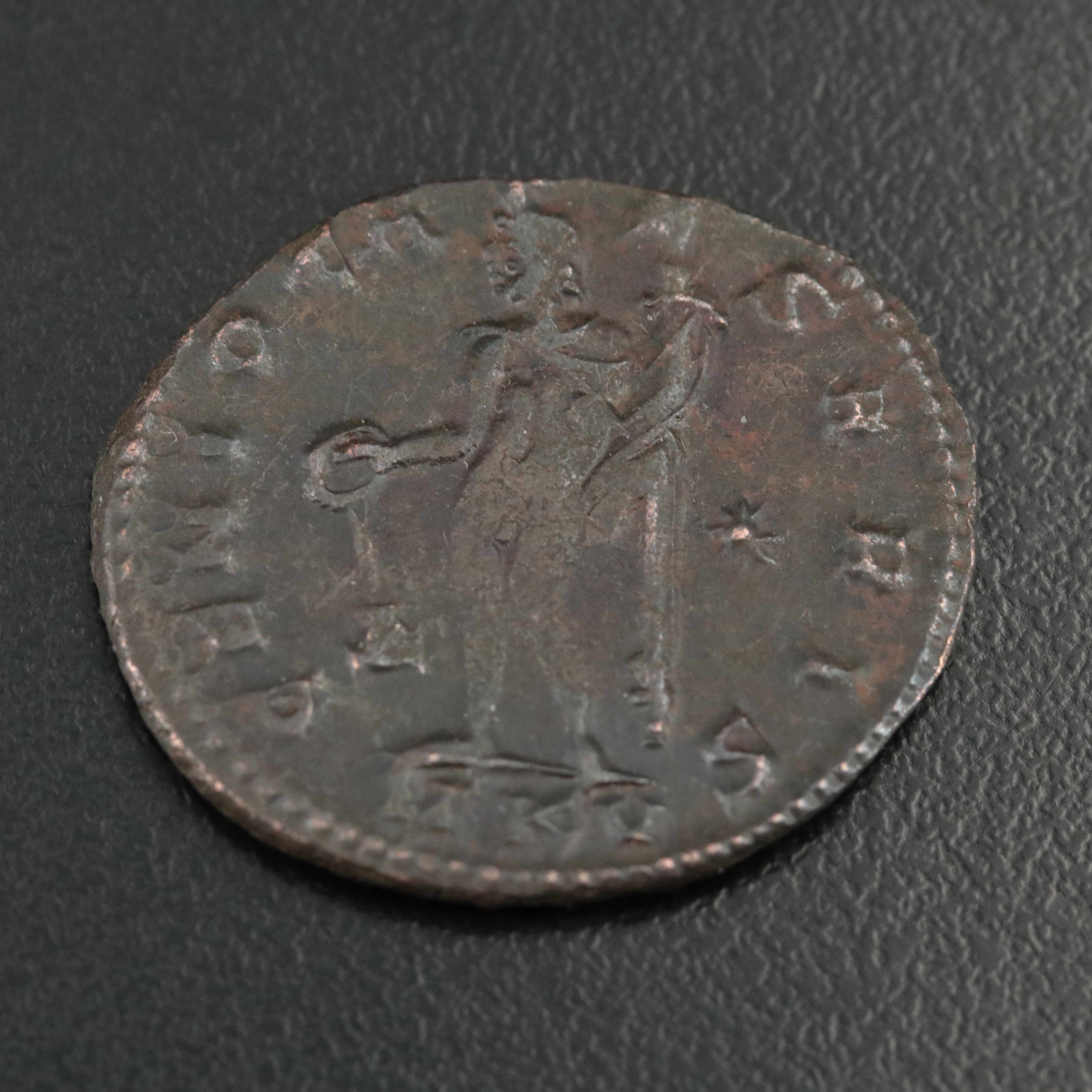 Ancient Roman Imperial Æ Follis Coin of Maximinus II, ca. 308 A.D.