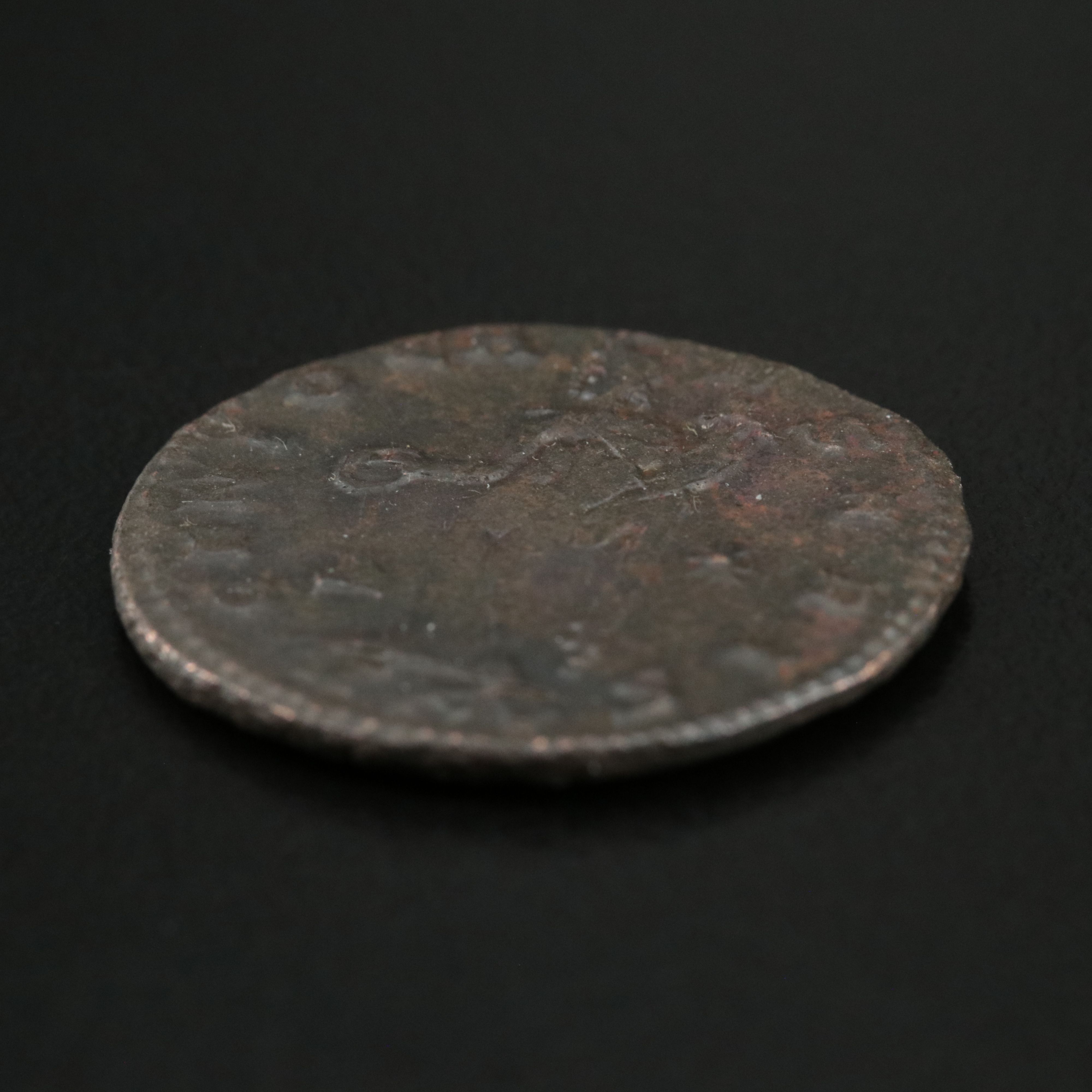 Ancient Roman Imperial Æ Follis Coin of Maximinus II, ca. 308 A.D.