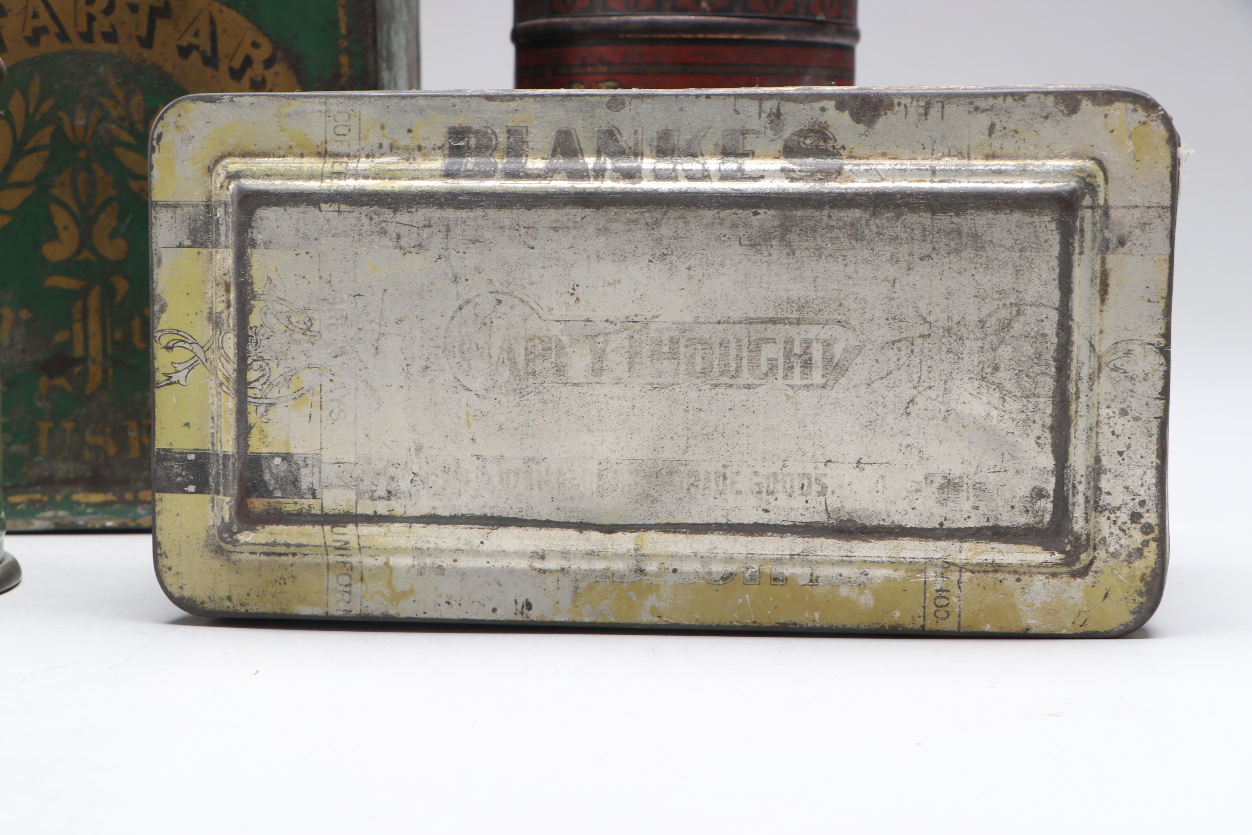 Chase & Sanborns, Swee-Touch-Nee Tea and More Tins, Late 19th/ Early 20th C.