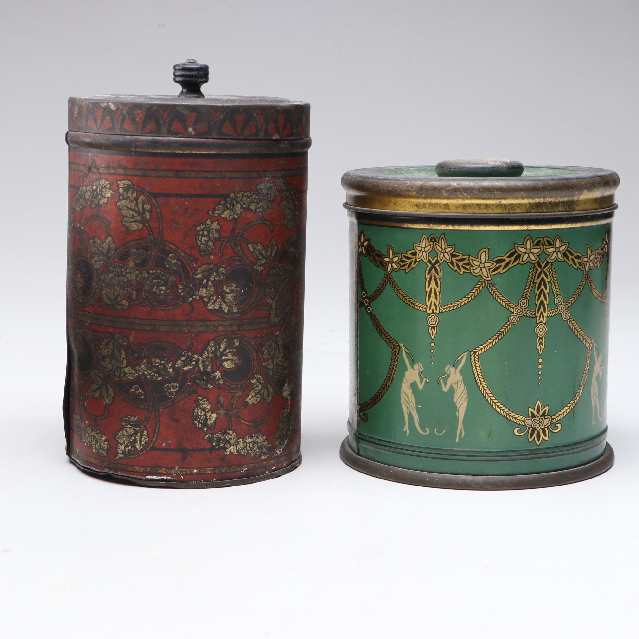 Chase & Sanborns, Swee-Touch-Nee Tea and More Tins, Late 19th/ Early 20th C.