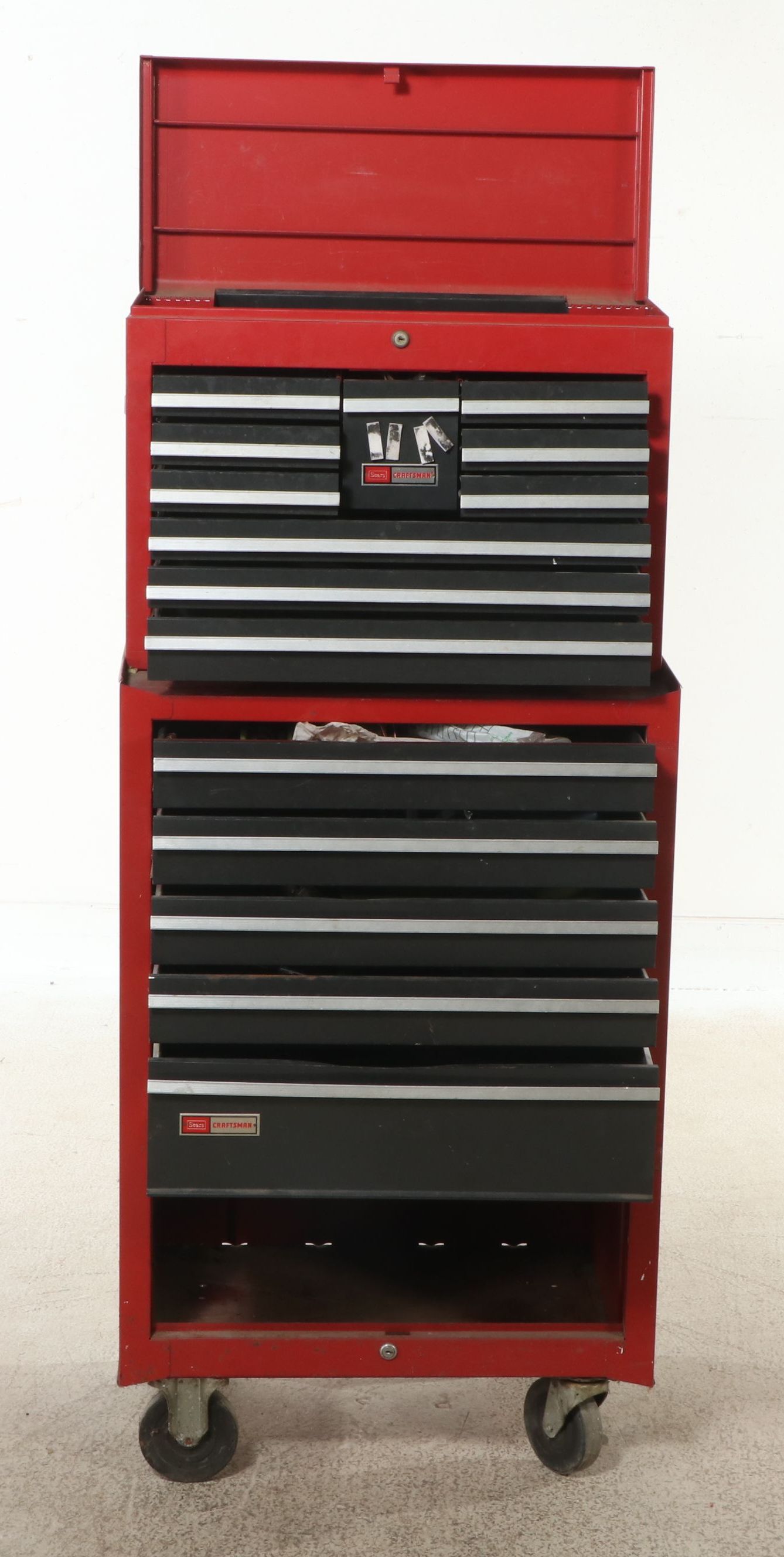 Craftsman Rolling Tool Chest with Assorted Tools