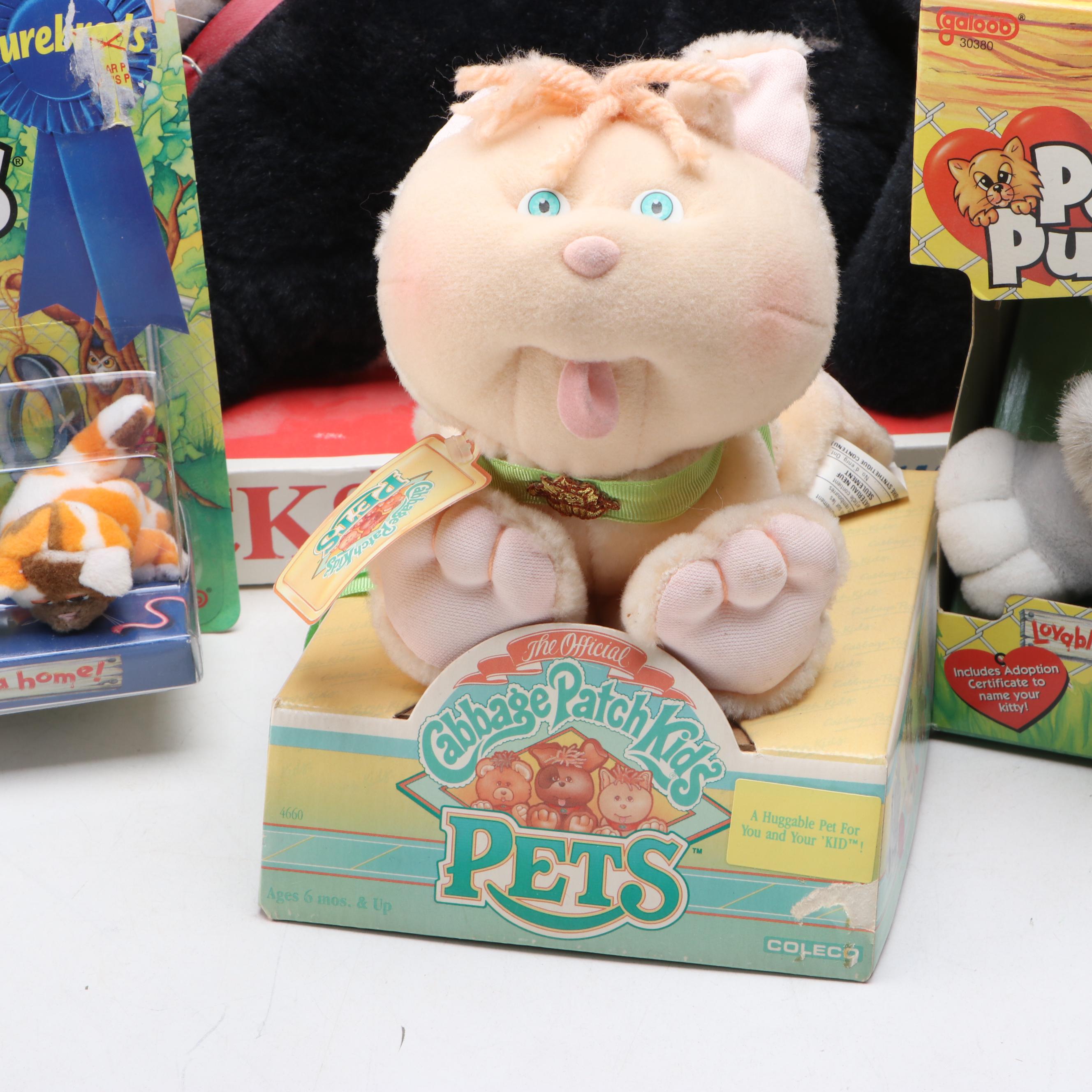 Steiff "Susi," Street Kids "Socks" and More Toy Cats, Late 20th Century