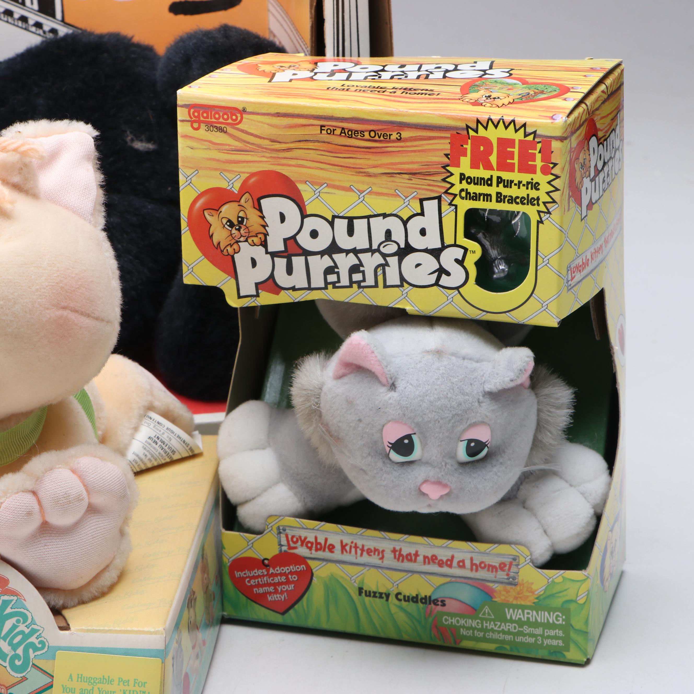 Steiff "Susi," Street Kids "Socks" and More Toy Cats, Late 20th Century