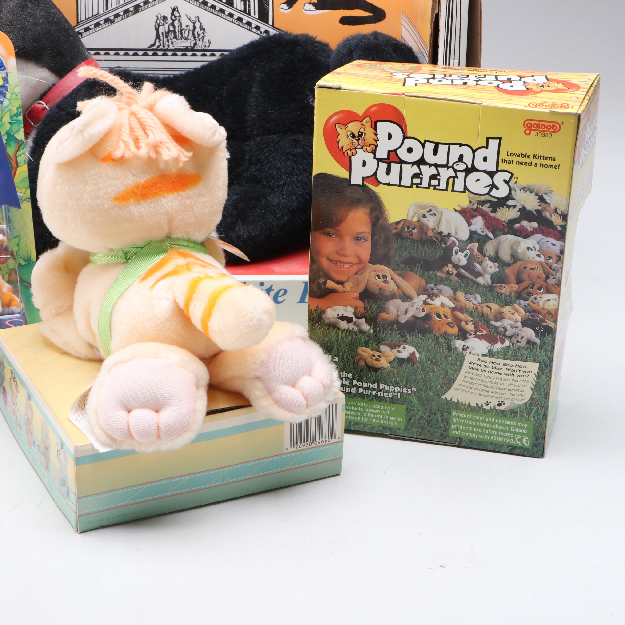 Steiff "Susi," Street Kids "Socks" and More Toy Cats, Late 20th Century