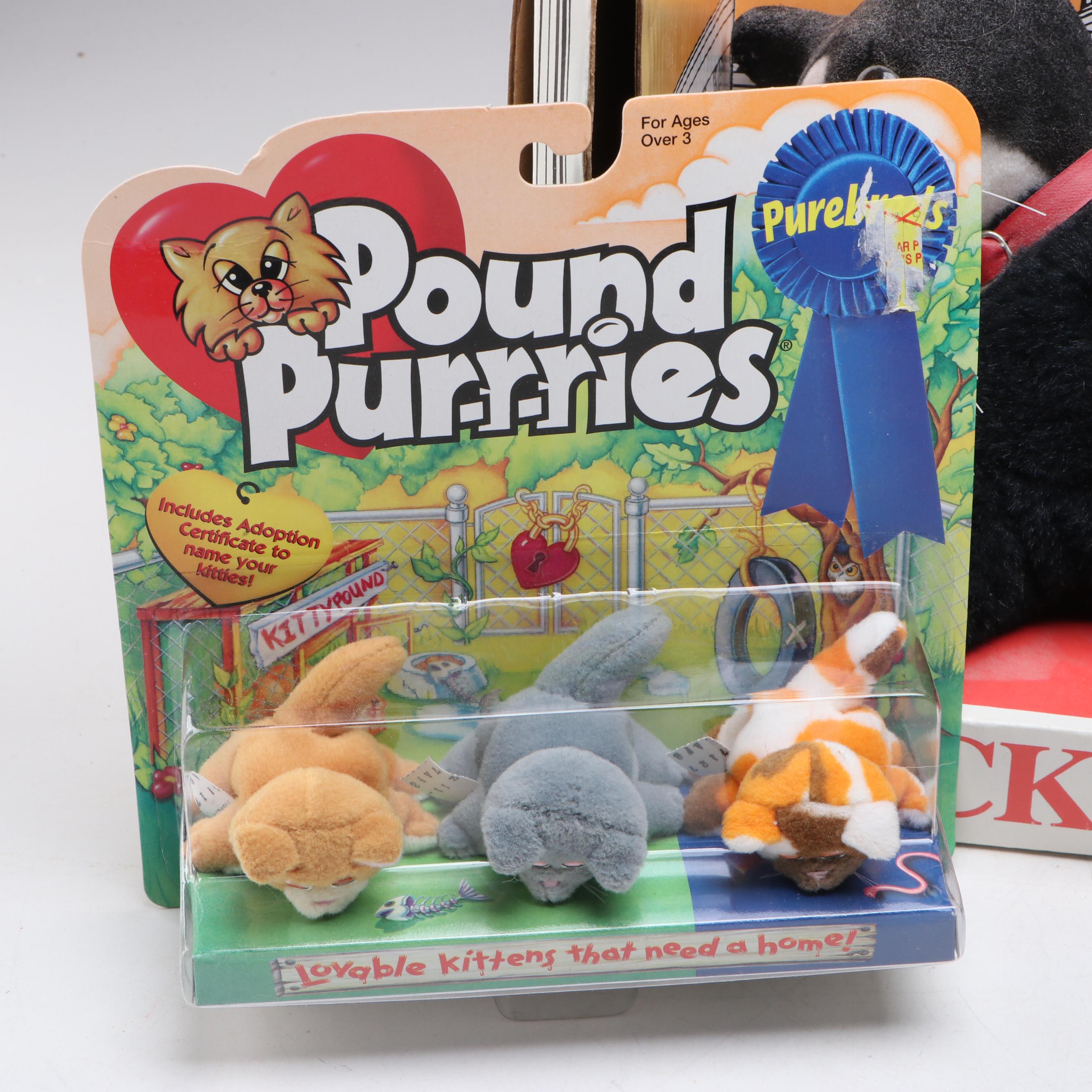 Steiff "Susi," Street Kids "Socks" and More Toy Cats, Late 20th Century