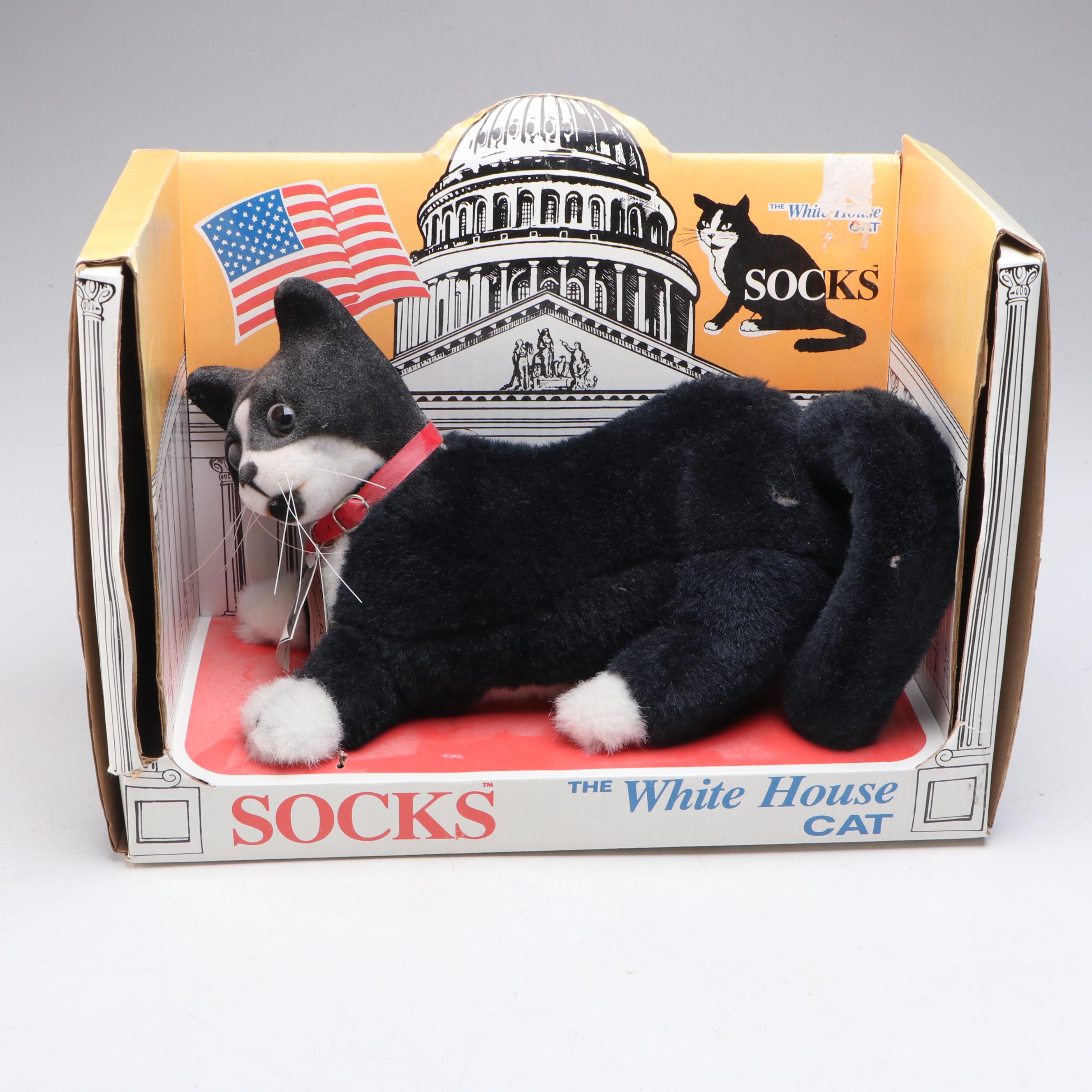 Steiff "Susi," Street Kids "Socks" and More Toy Cats, Late 20th Century