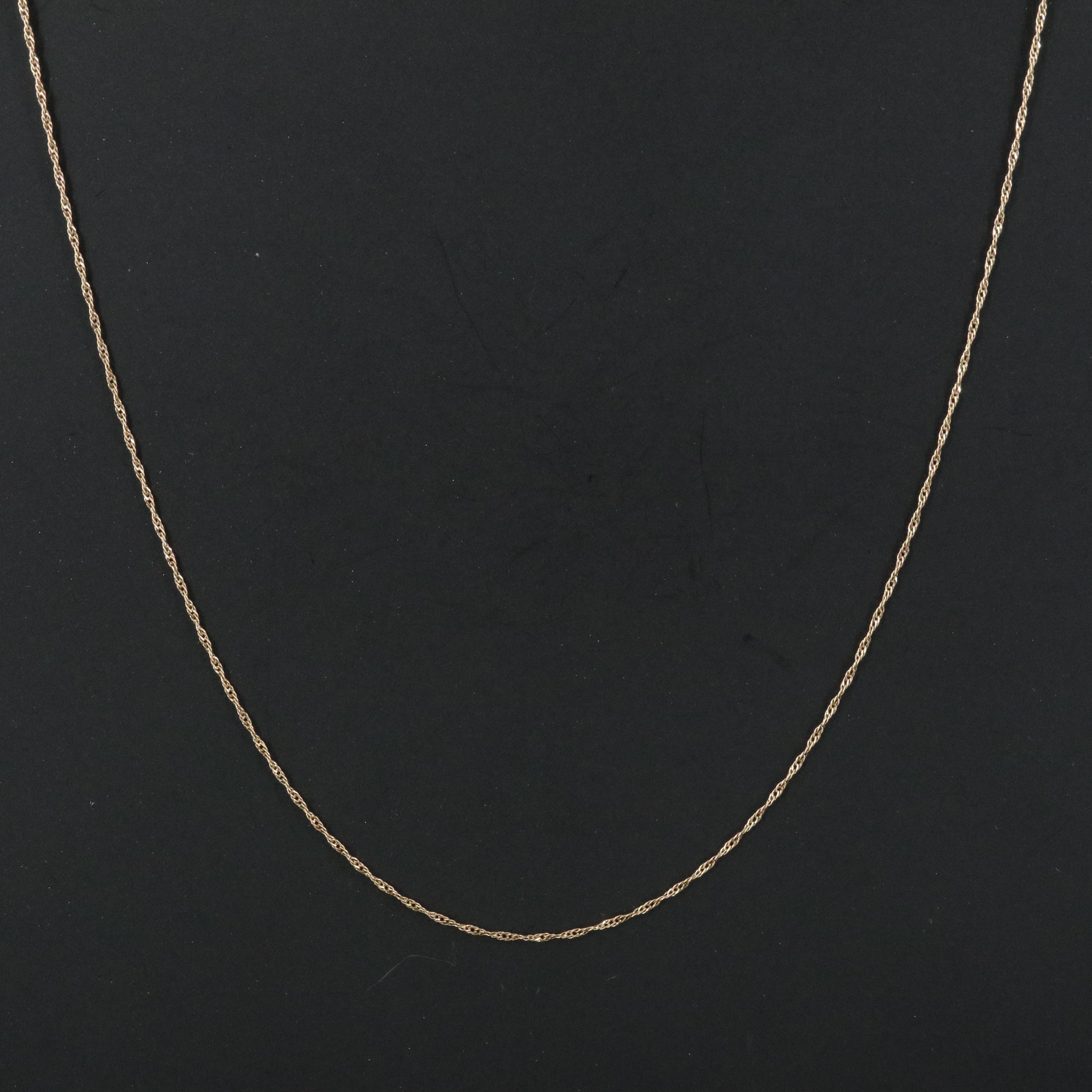 14K Singapore Chain Necklace
