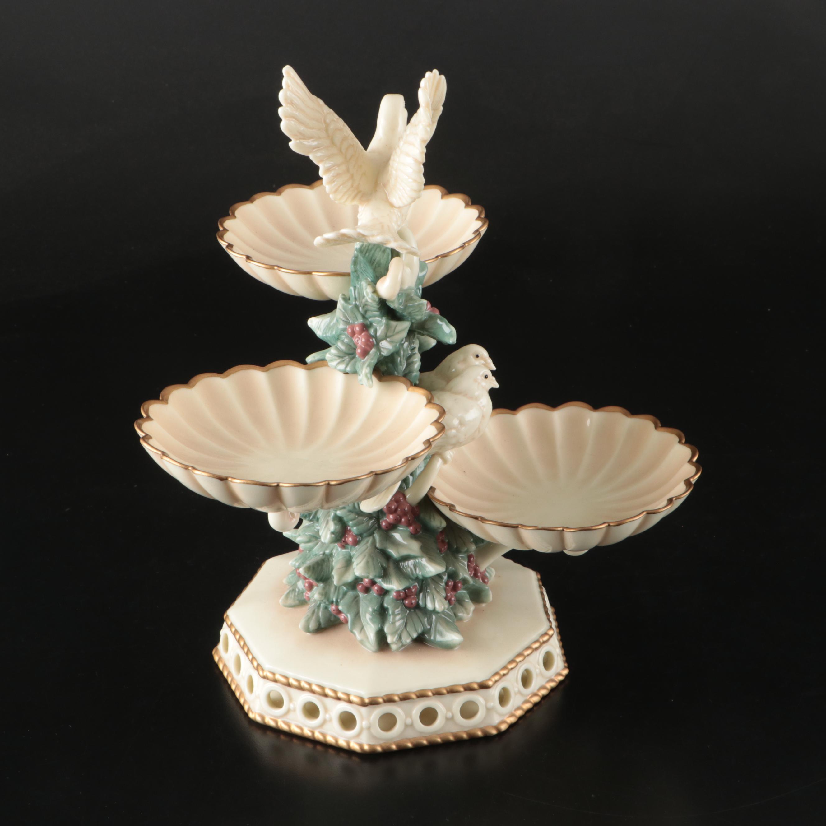 Music Box Company "Wonderland Dove" Candy Dish