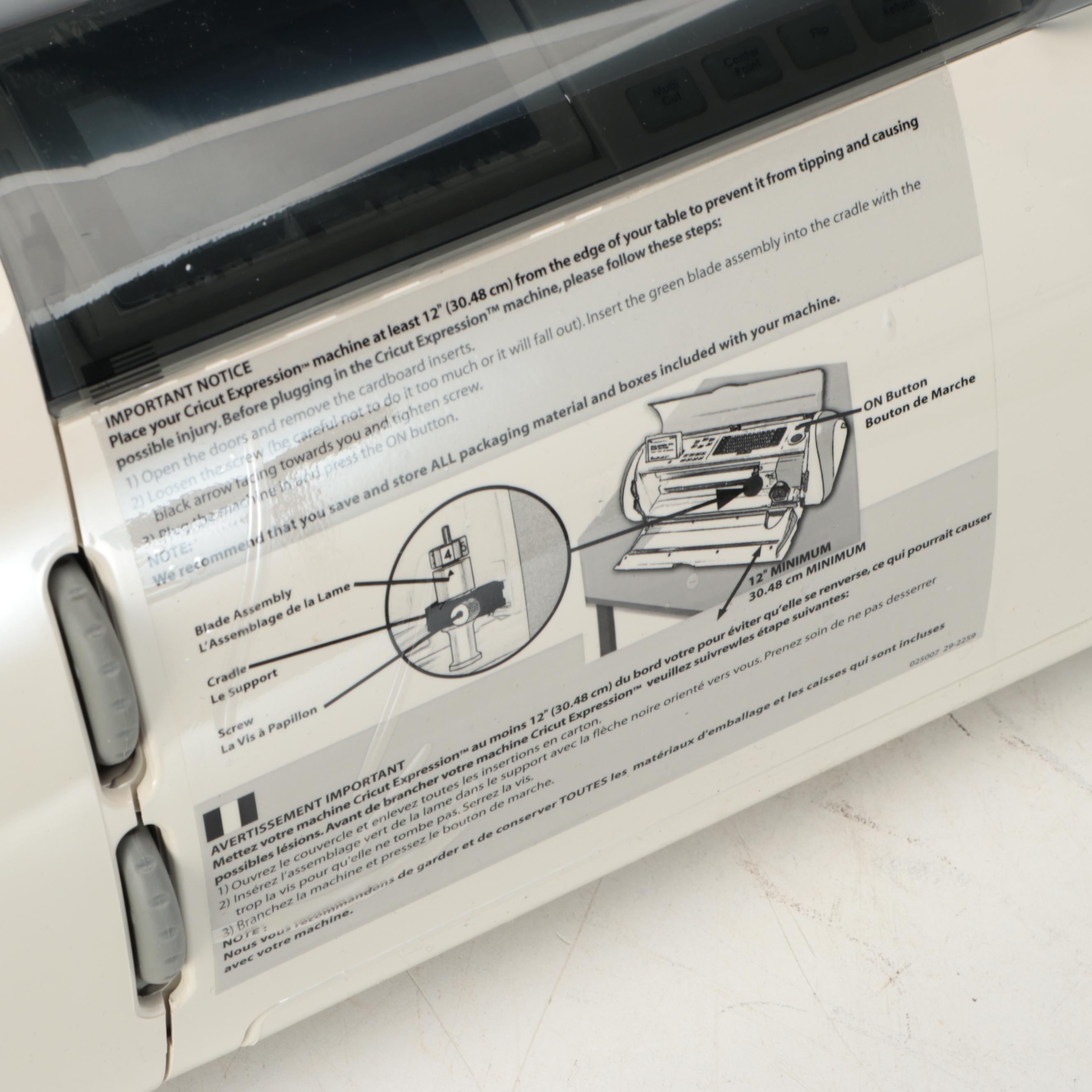 Cricut Expression Provo Craft Machine