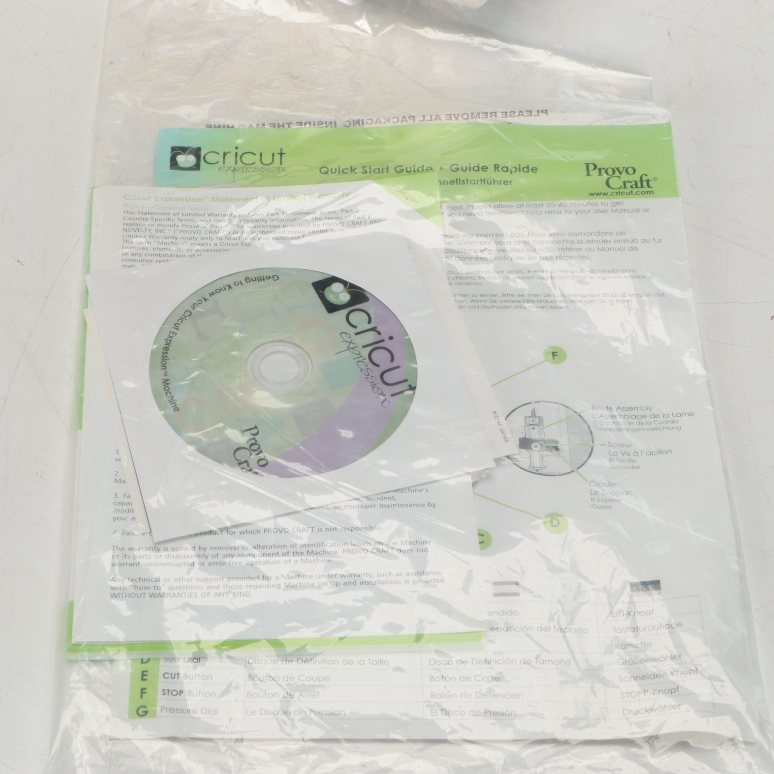 Cricut Expression Provo Craft Machine