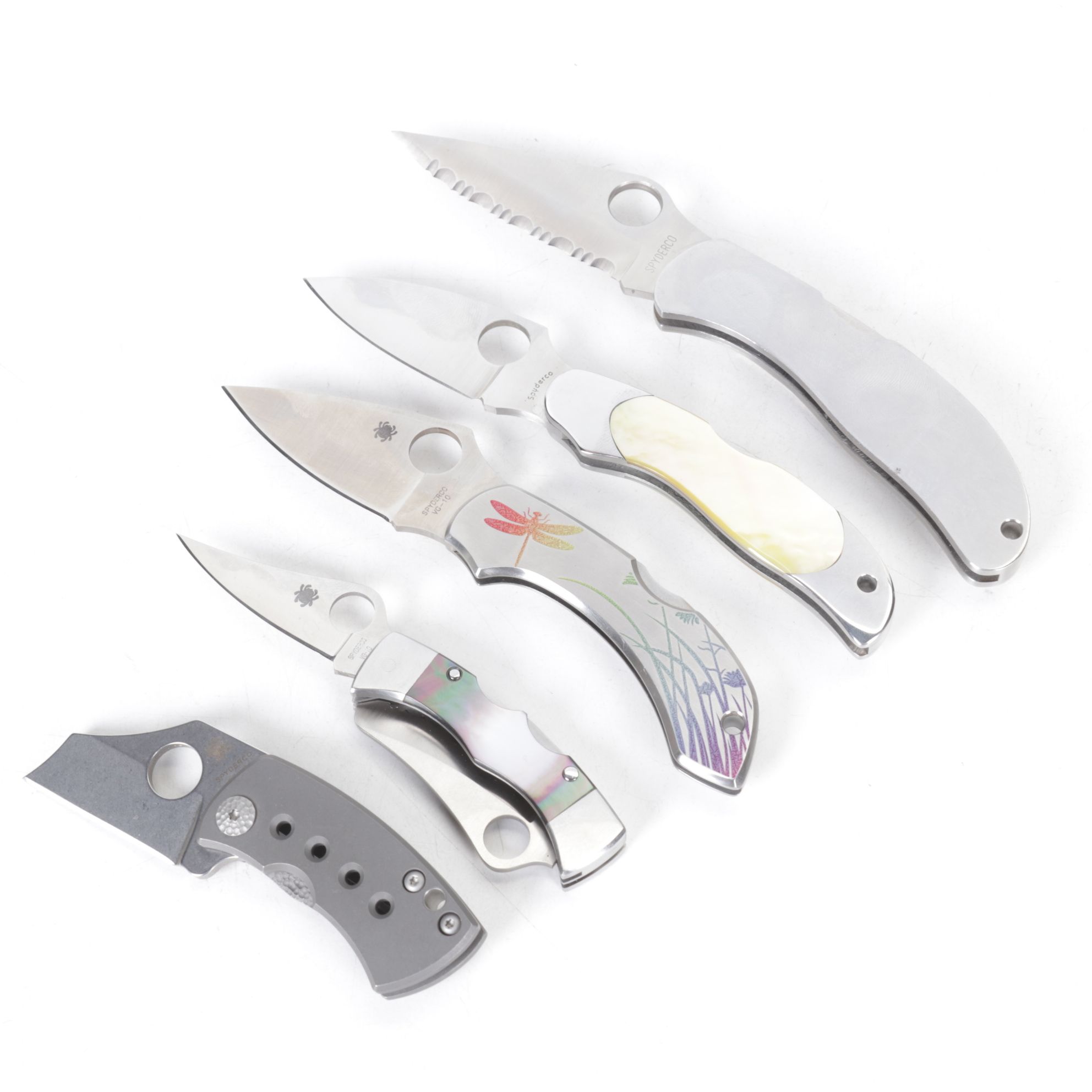Spyderco Folding Knife Collection