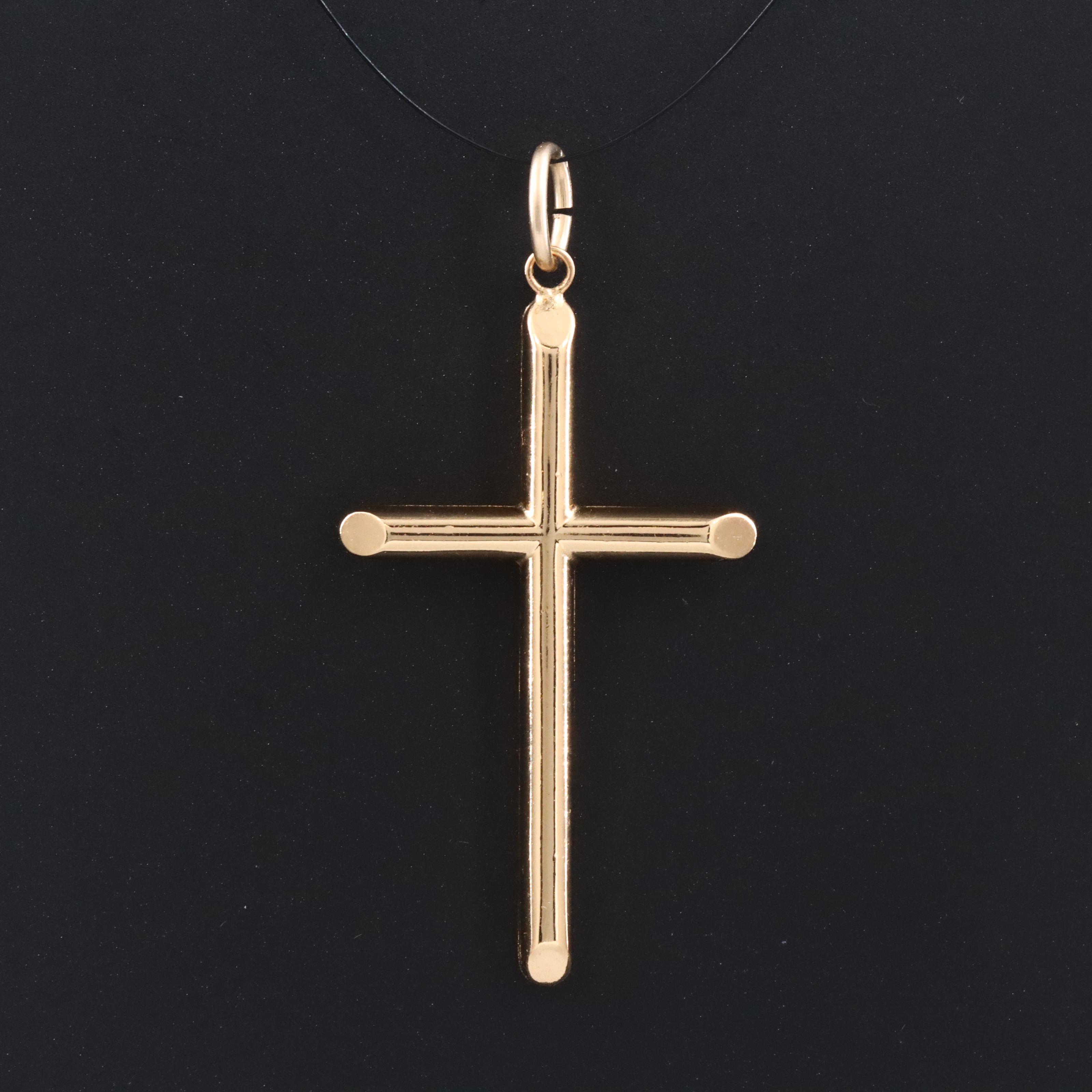 Gold-Filled Cross Pendant