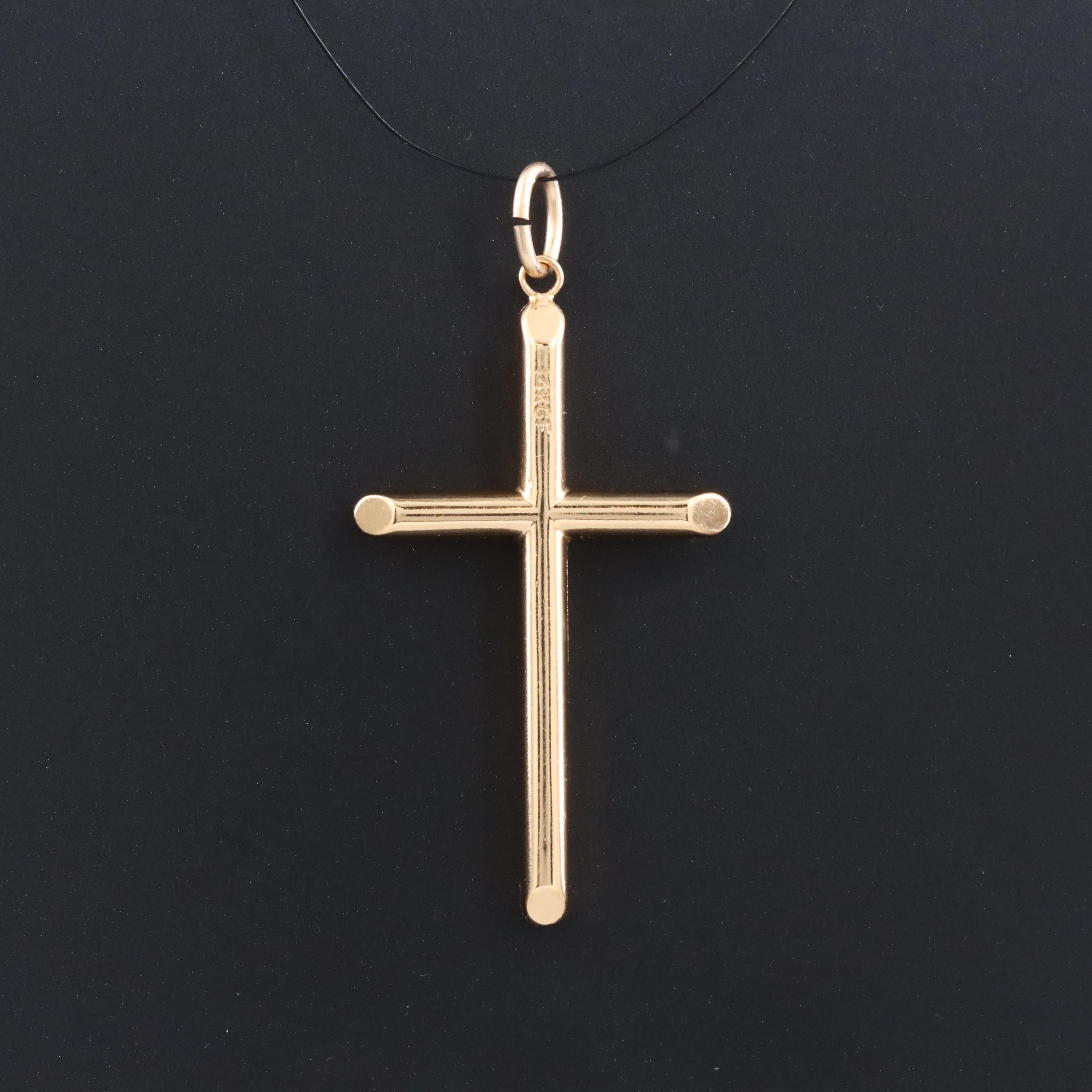 Gold-Filled Cross Pendant