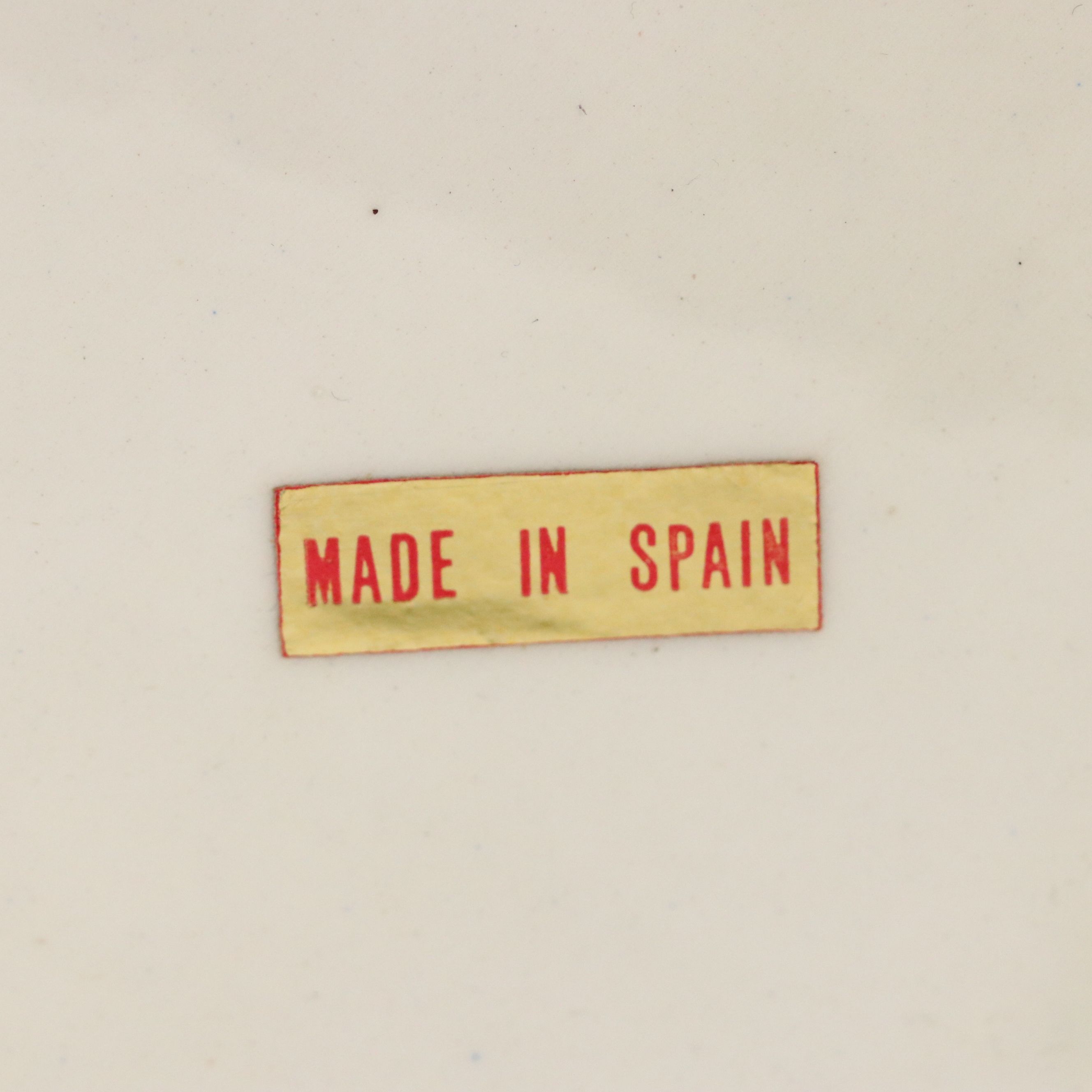 Spanish Majolica Owl Umbrella Stand