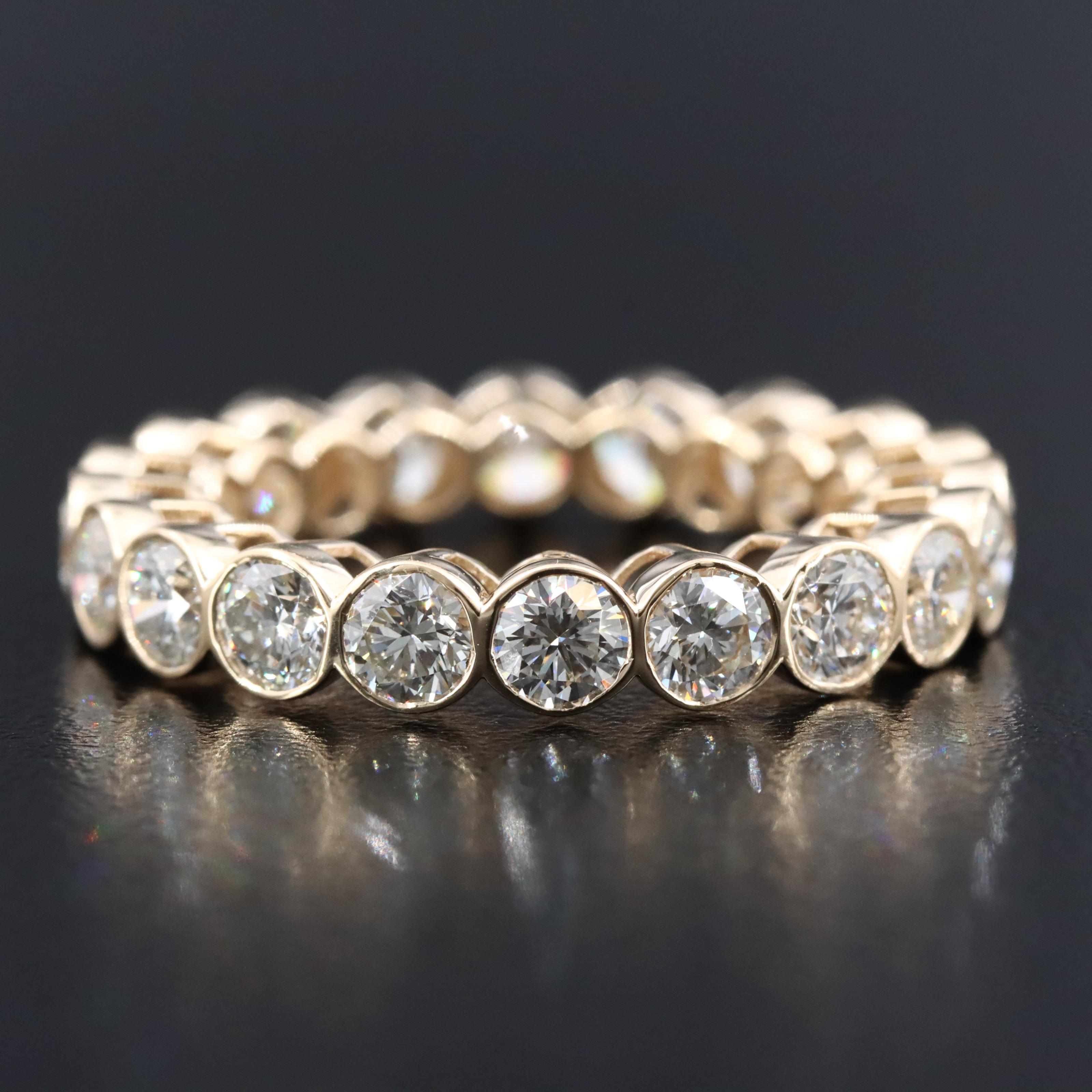 14K 3.51 CTW Diamond Eternity Band