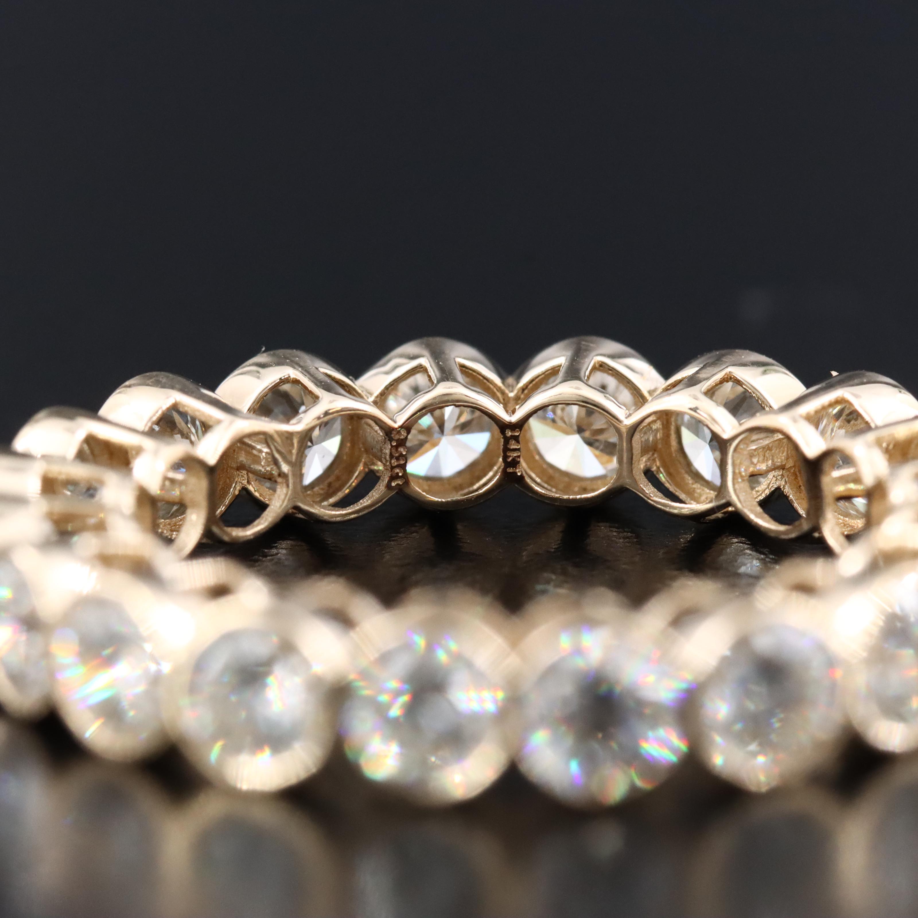 14K 3.51 CTW Diamond Eternity Band
