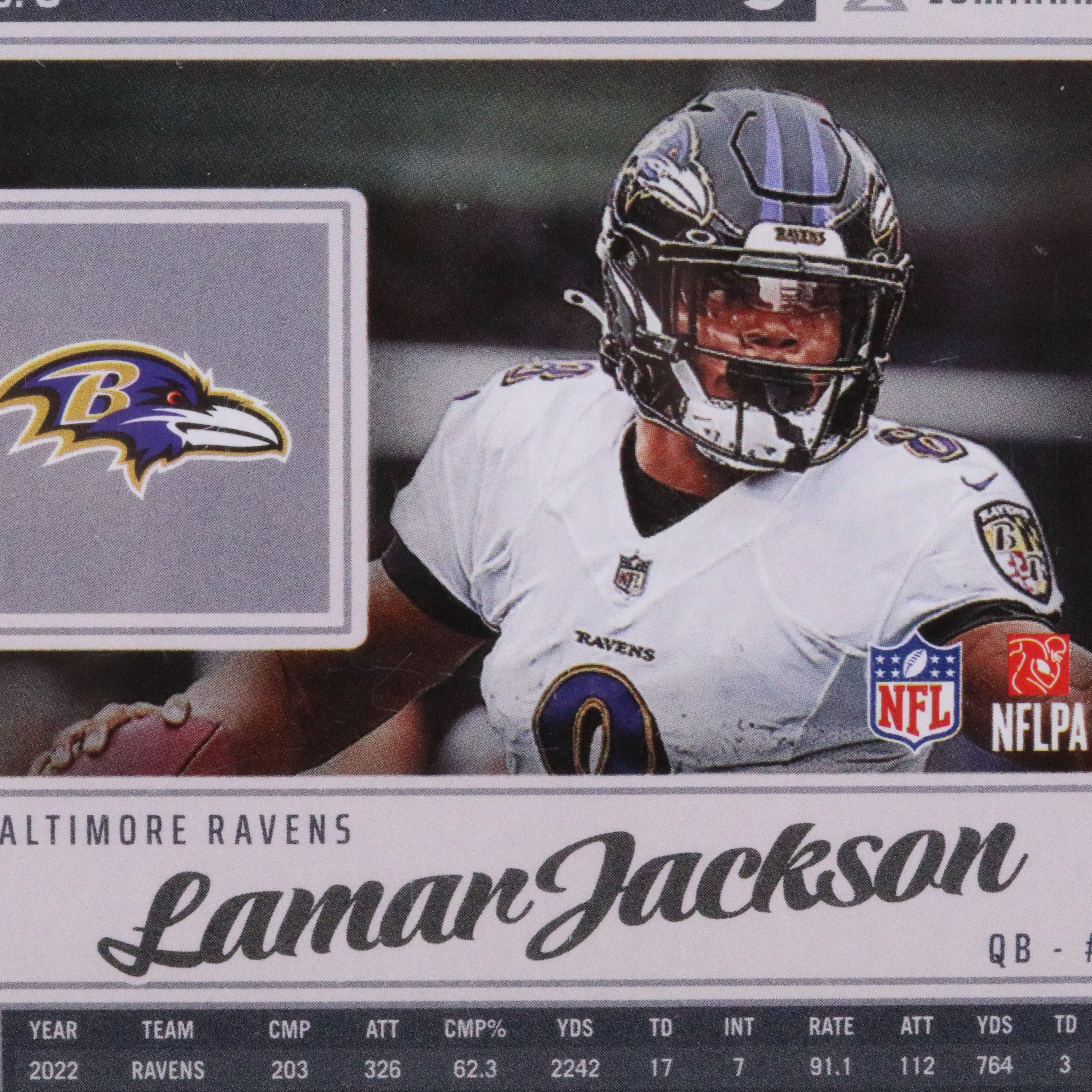 2023 Luminance Lamar Jackson Gold Football Card No. 099/250 Graded SGC 10