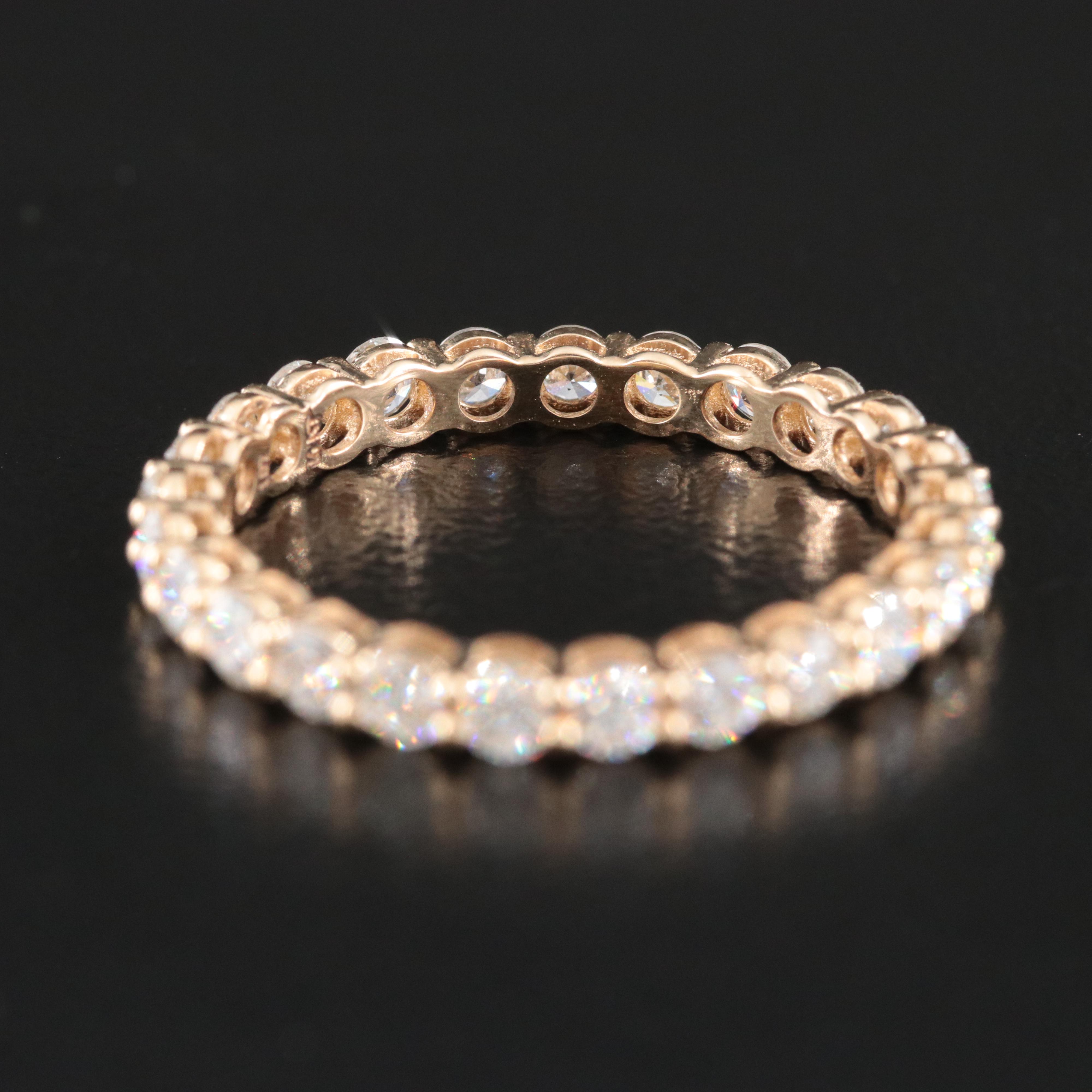 14K 1.07 CTW Diamond Eternity Band