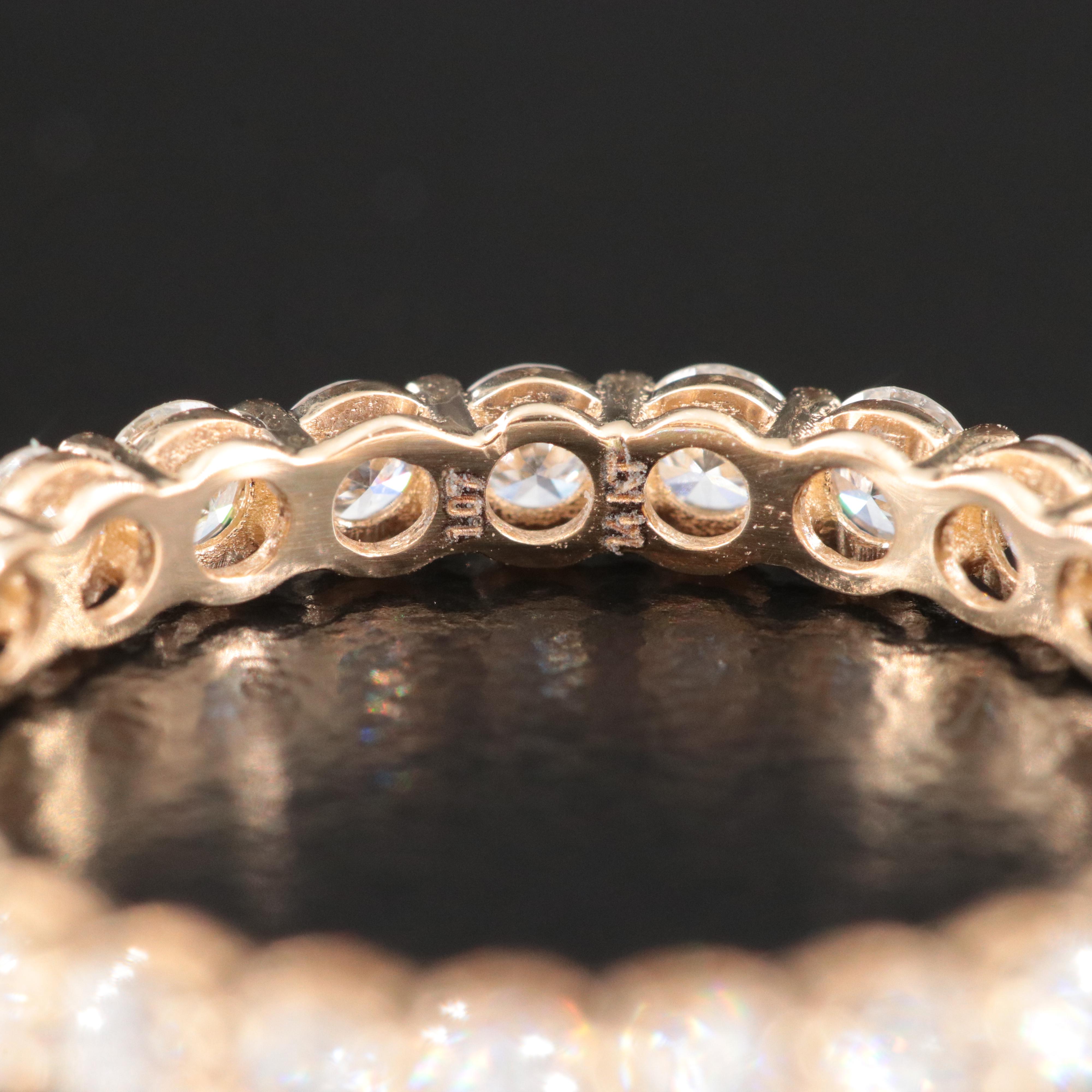 14K 1.07 CTW Diamond Eternity Band
