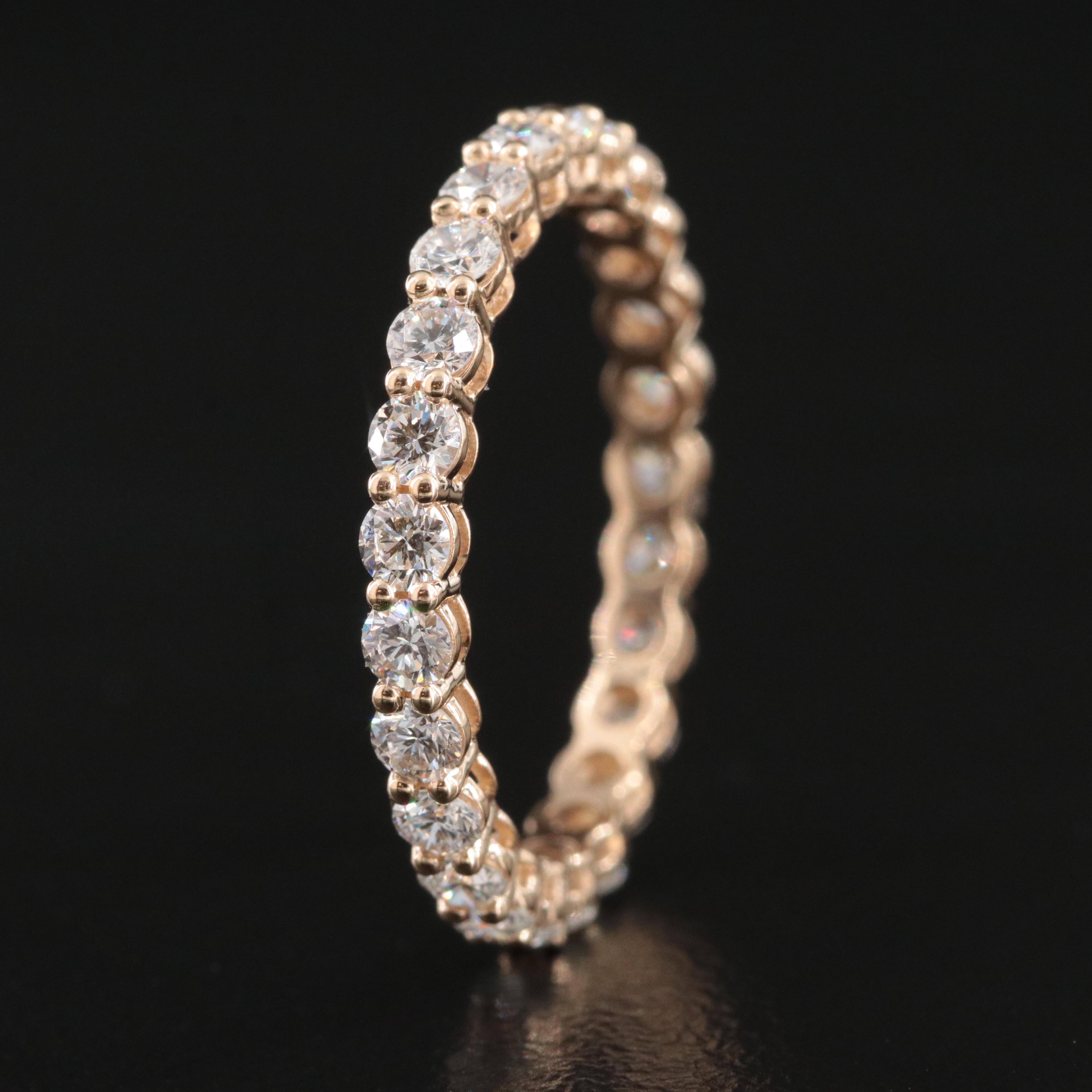 14K 1.05 CTW Diamond Eternity Band