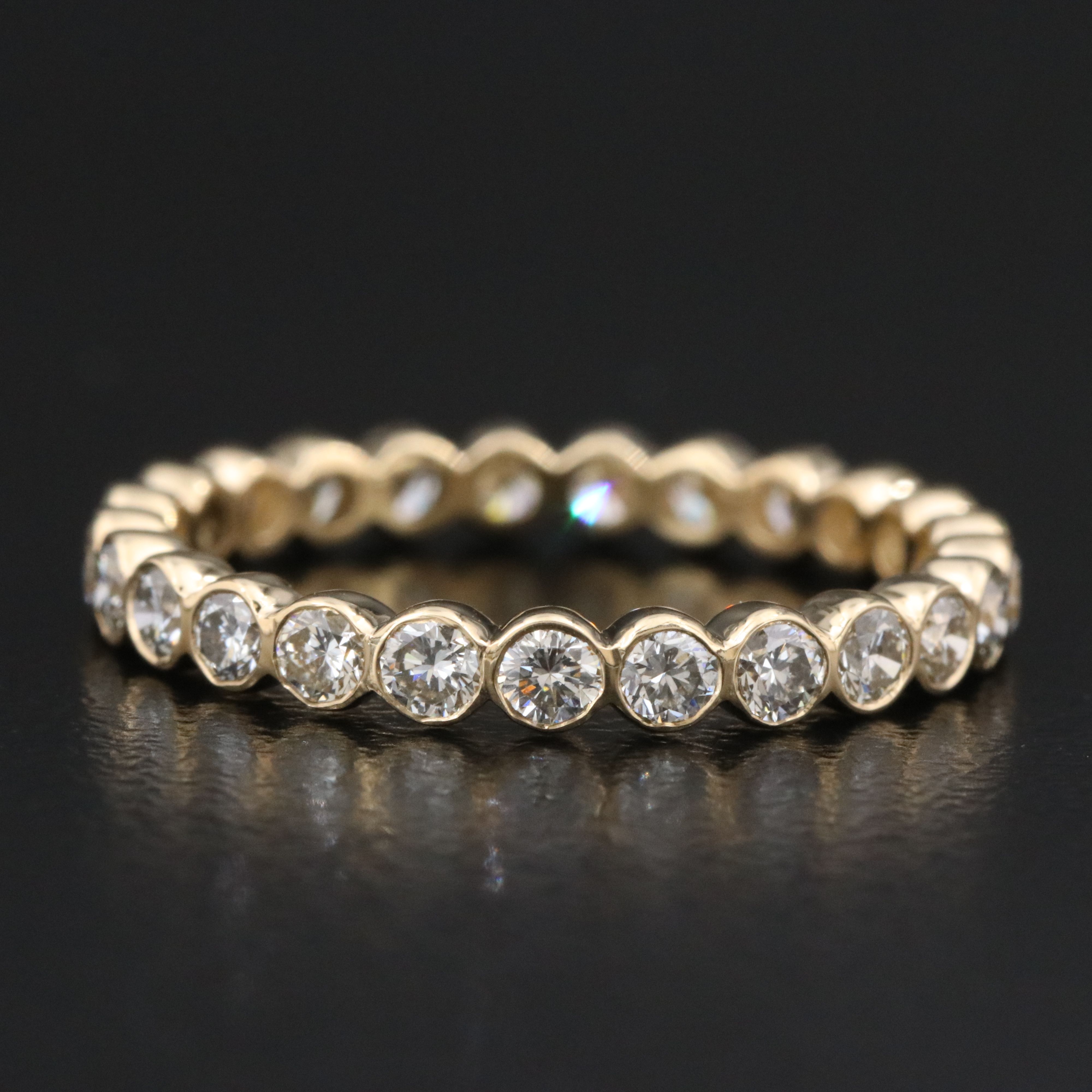 14K 1.07 CTW Diamond Eternity Band