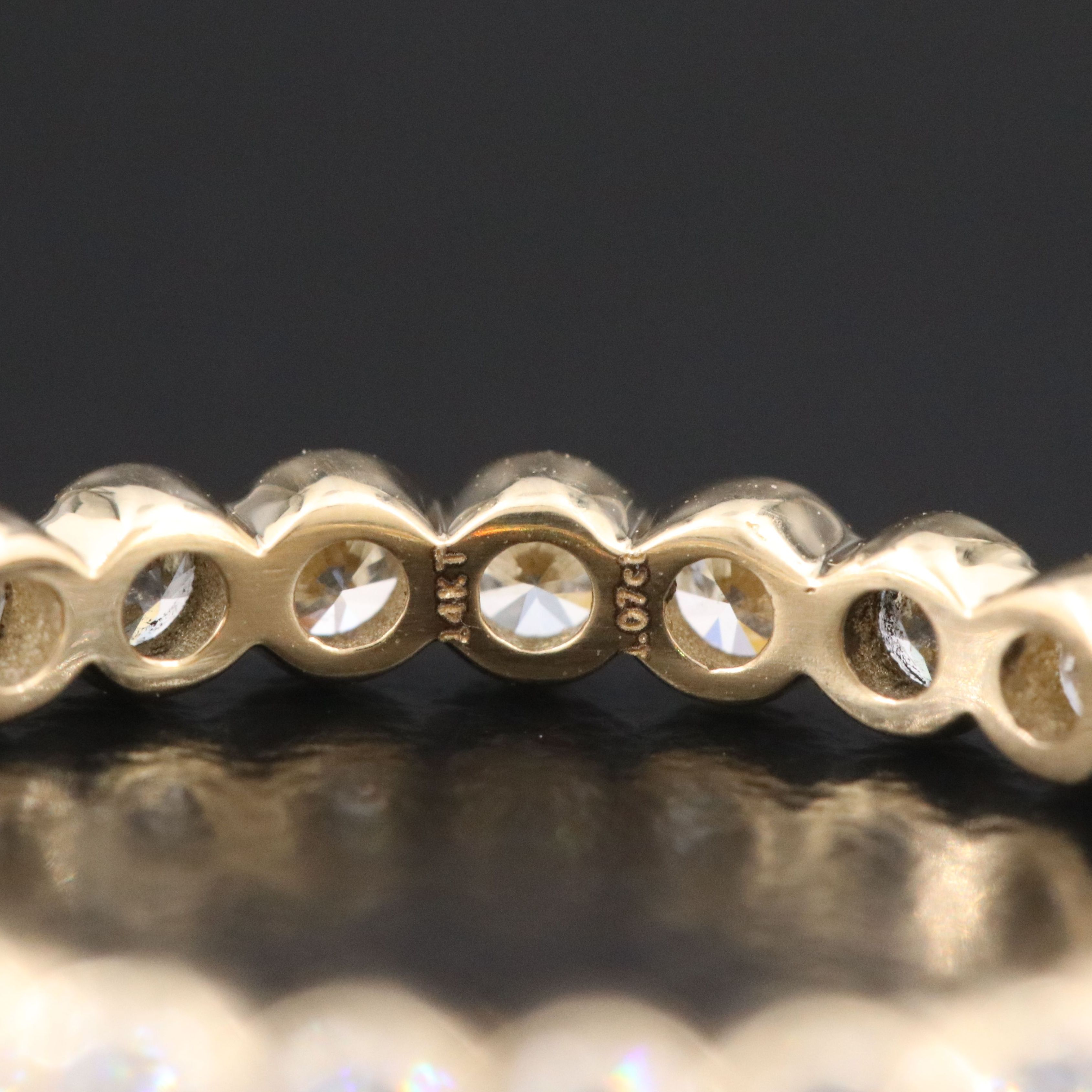 14K 1.07 CTW Diamond Eternity Band