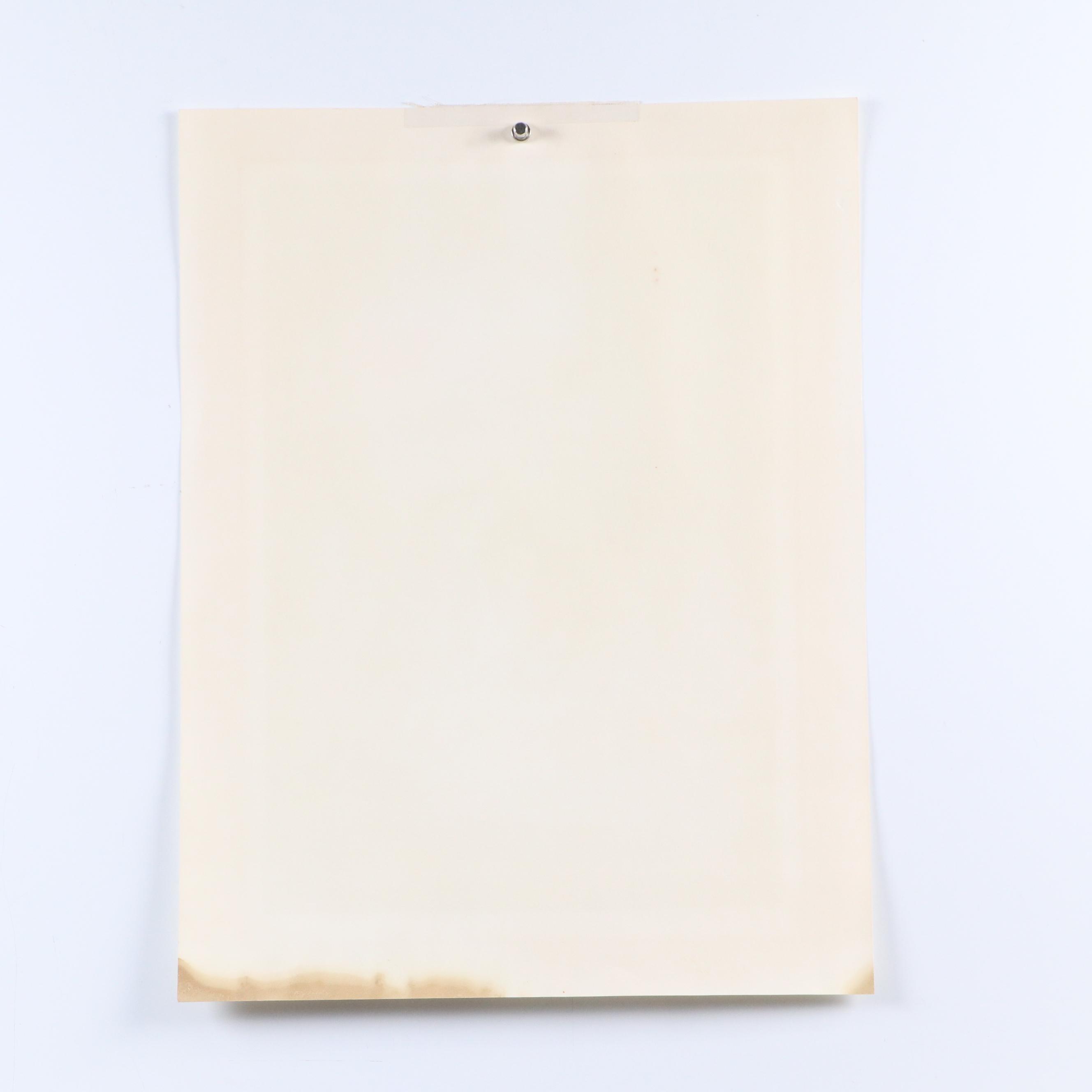 Hoi Lebadang Lithograph "Horses in Red and Blue"