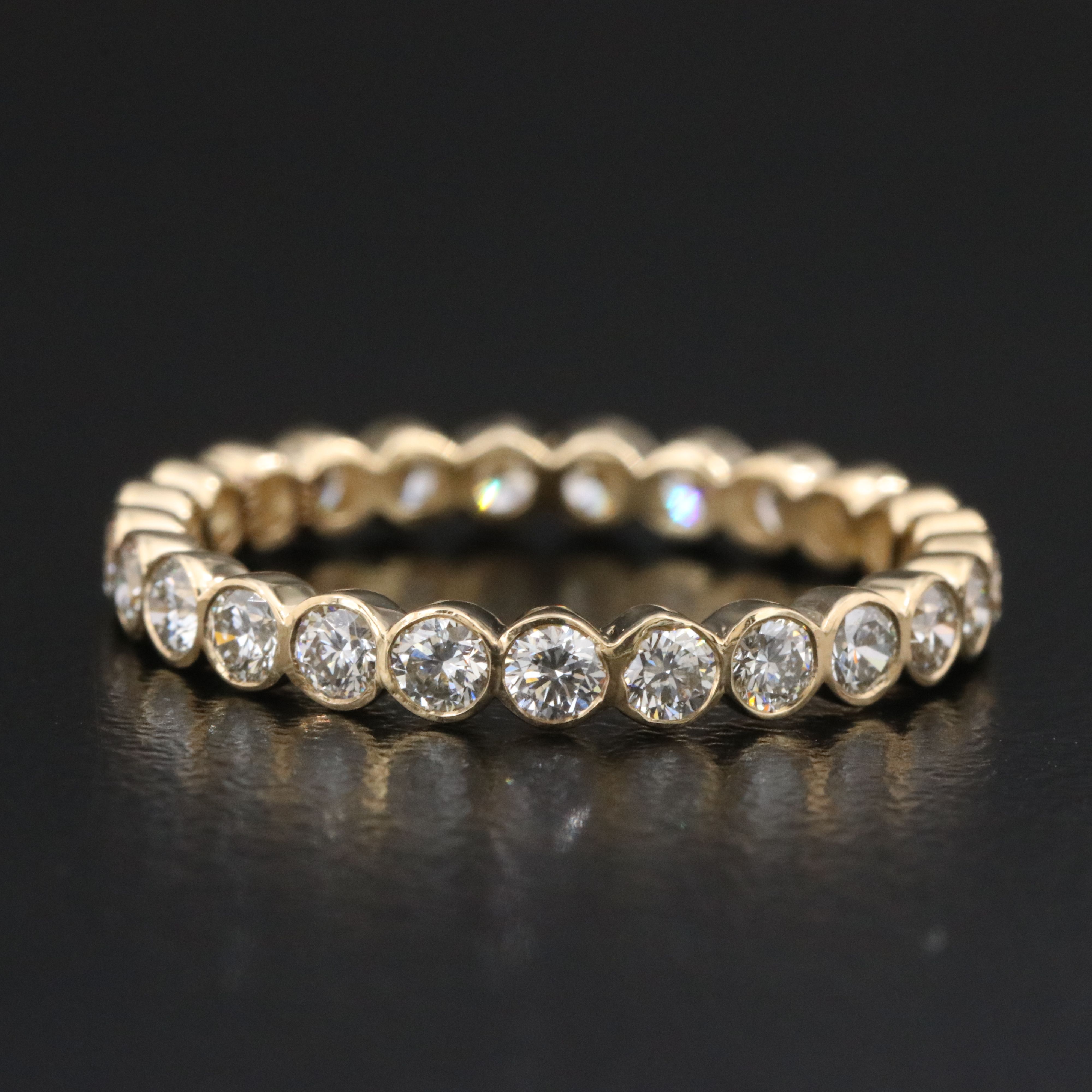14K 1.07 CTW Diamond Eternity Band