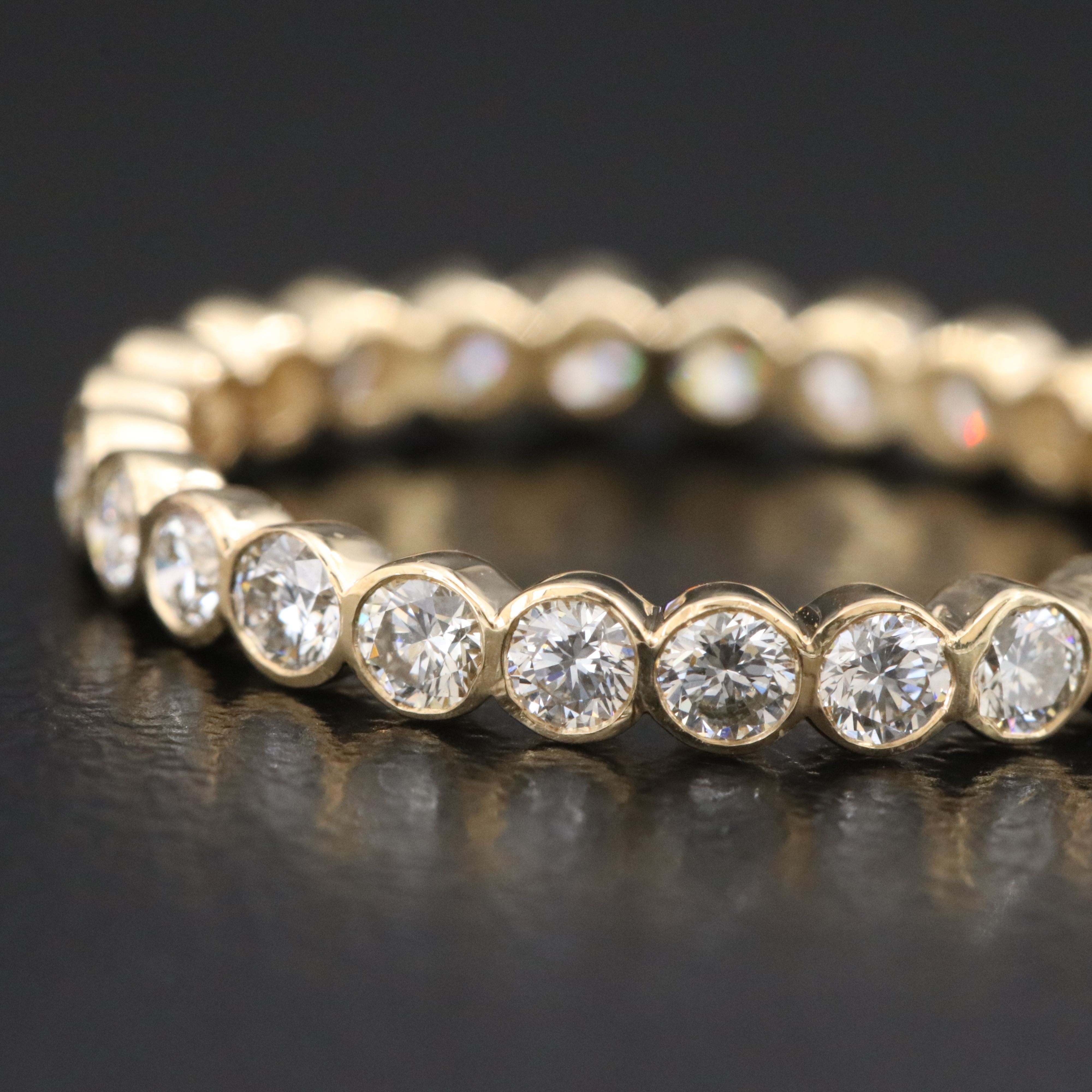 14K 1.07 CTW Diamond Eternity Band