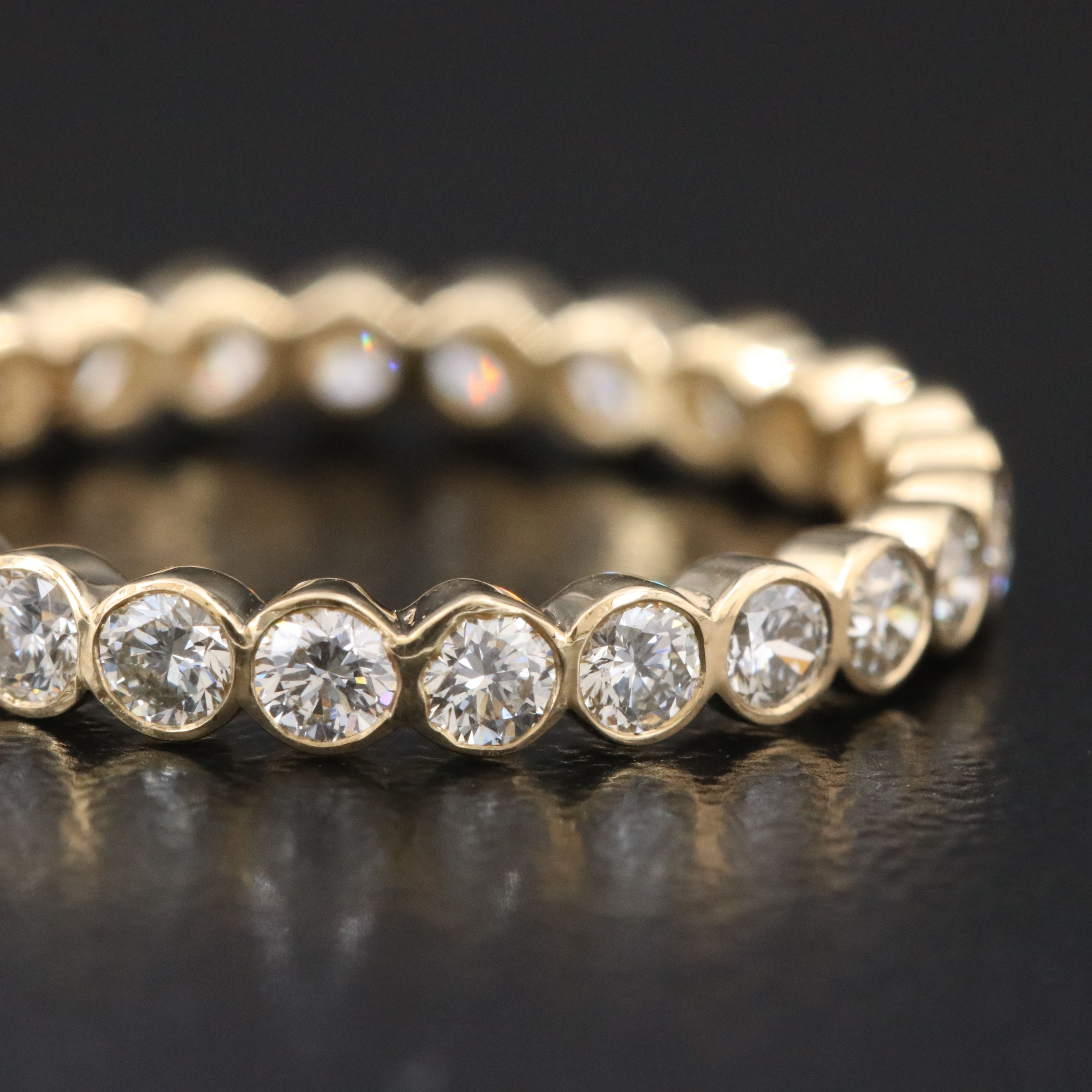 14K 1.07 CTW Diamond Eternity Band