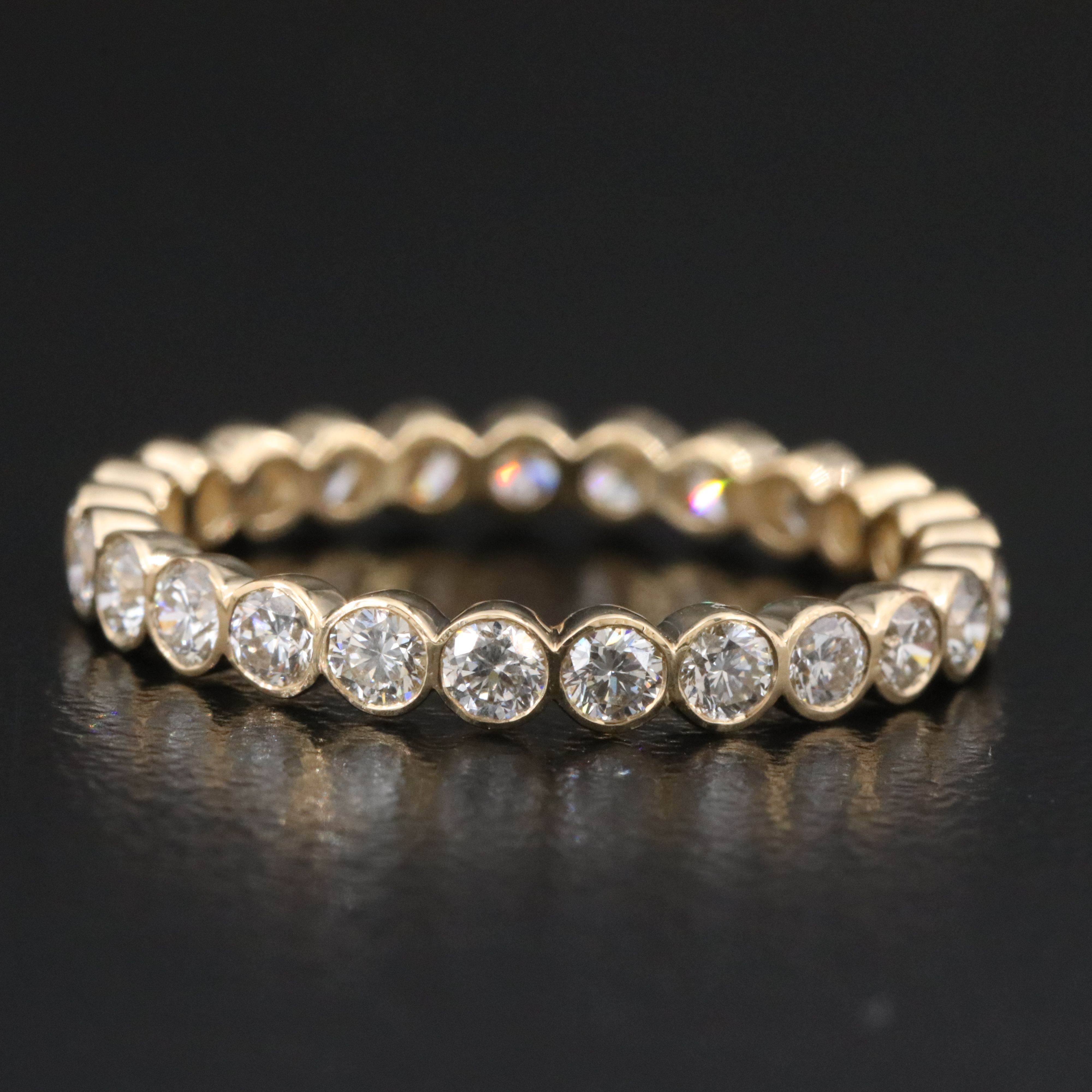 14K 1.07 CTW Diamond Eternity Band