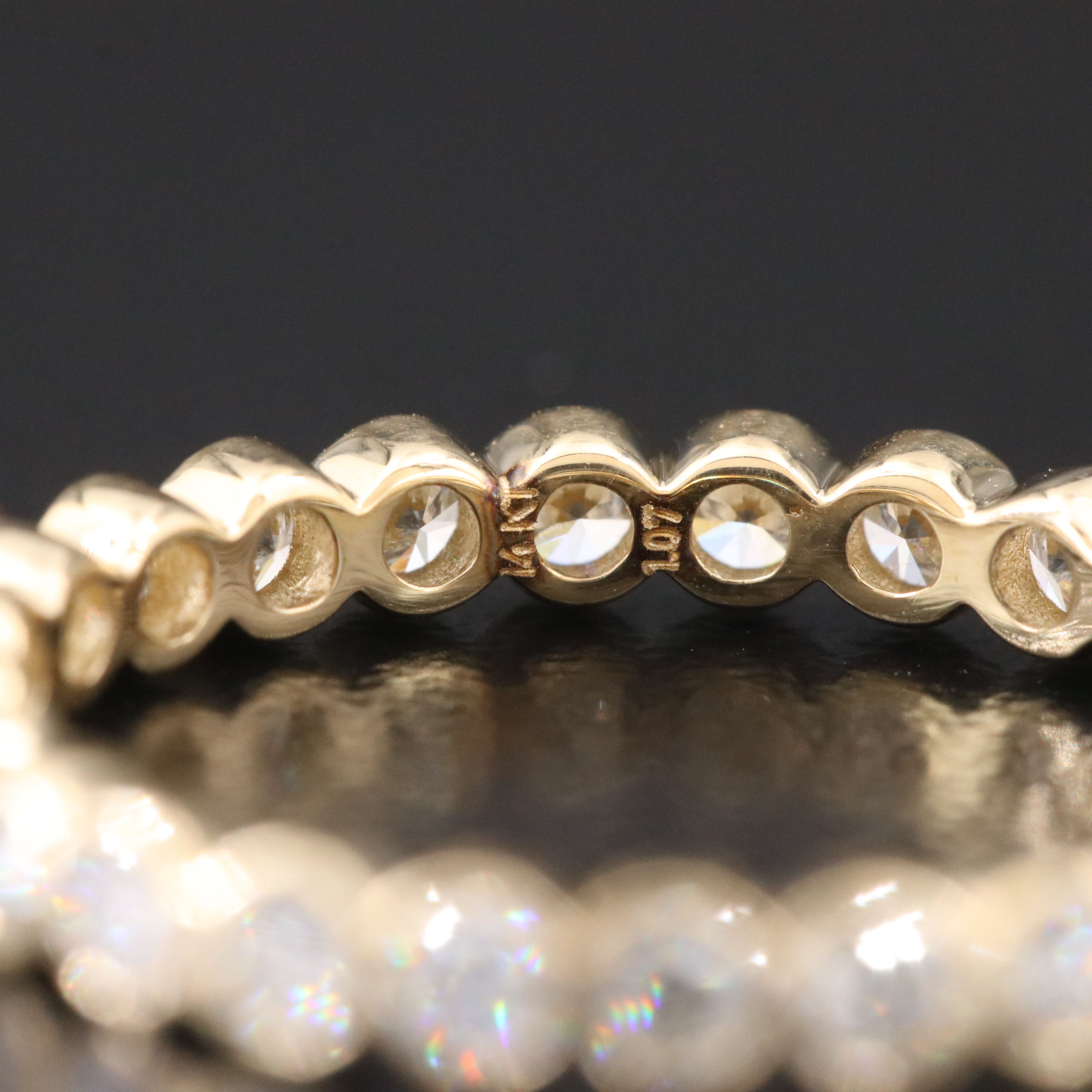 14K 1.07 CTW Diamond Eternity Band