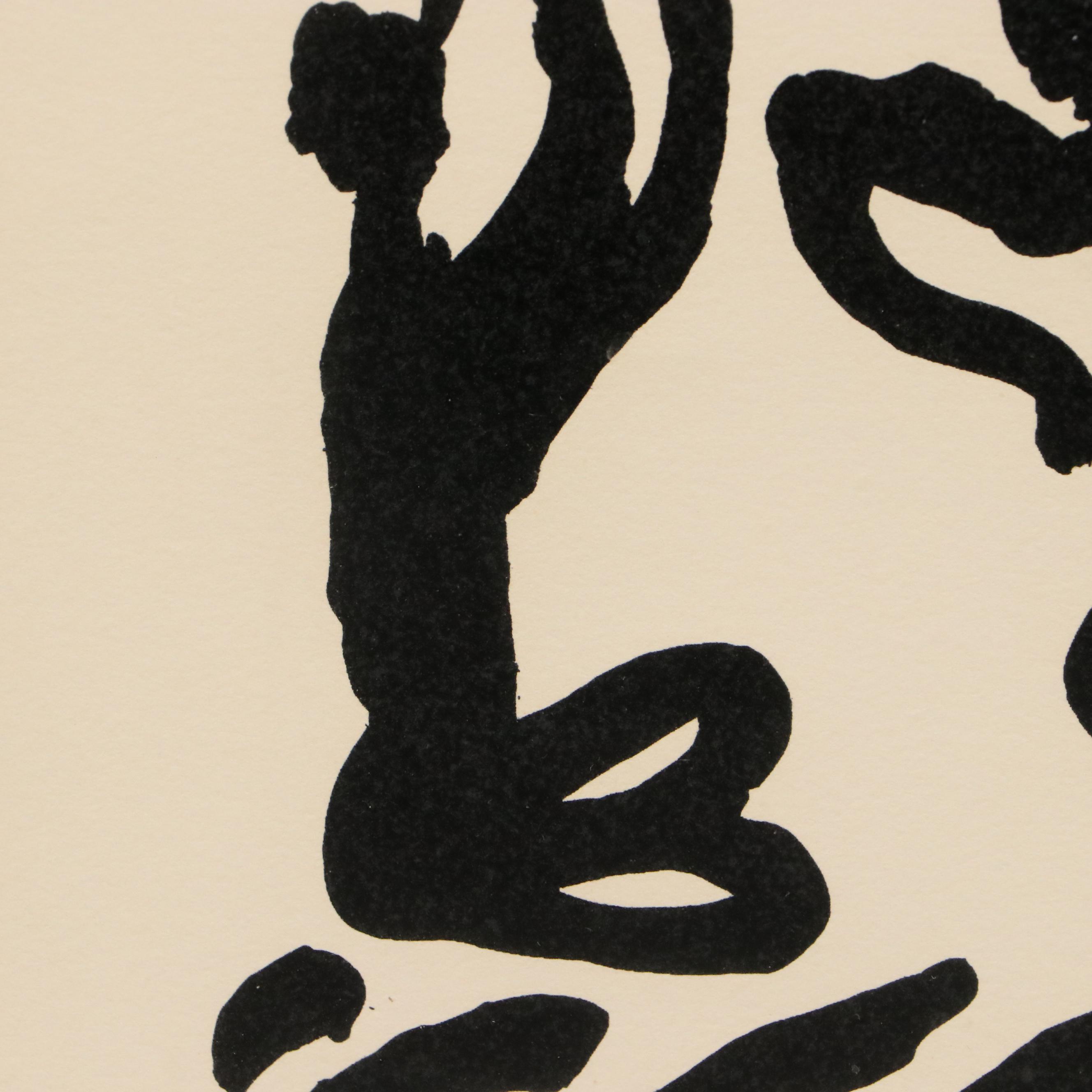 After Pablo Picasso Lithograph "La Danse du Berger," 1959