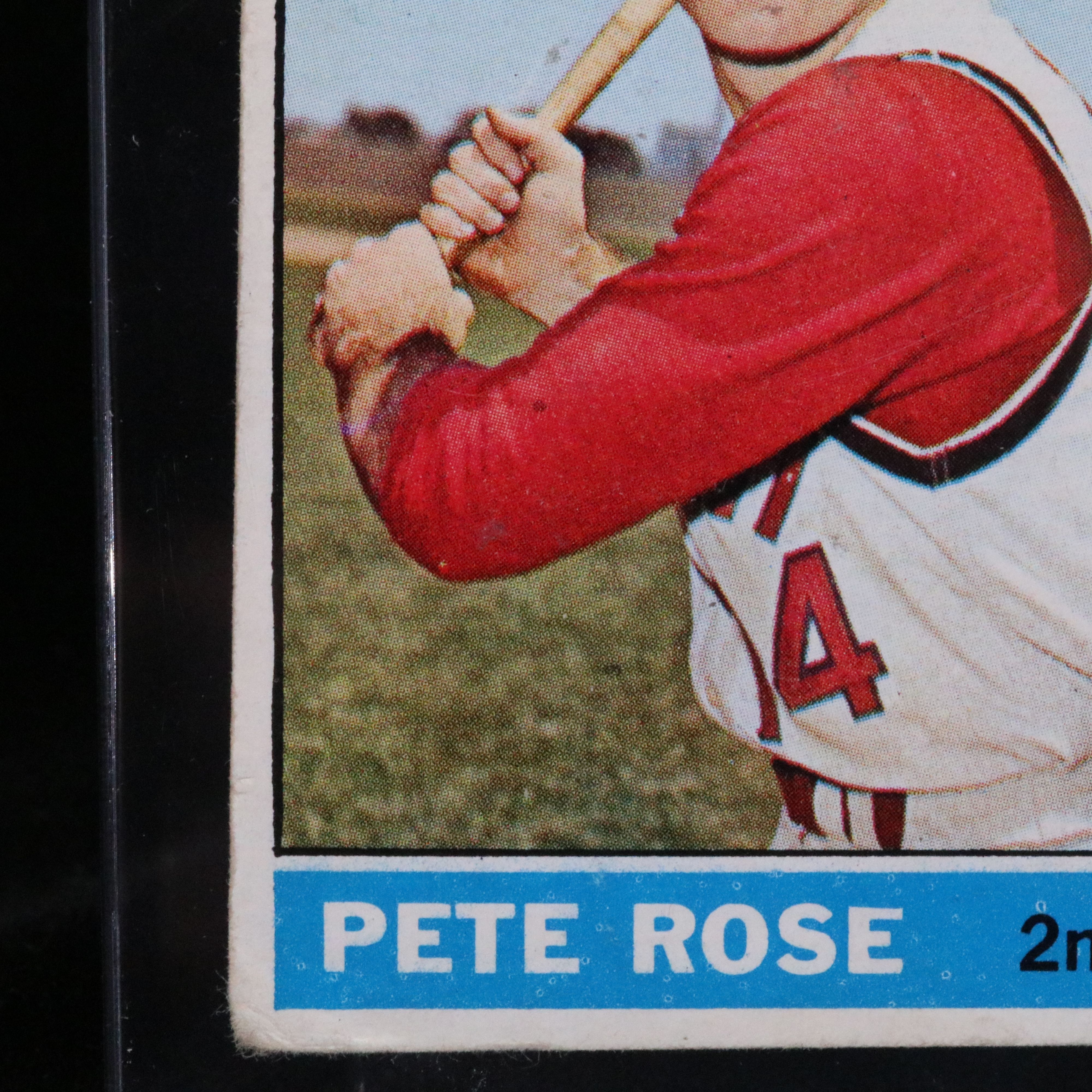 1966 Topps Pete Rose Cincinnati Reds Baseball Card