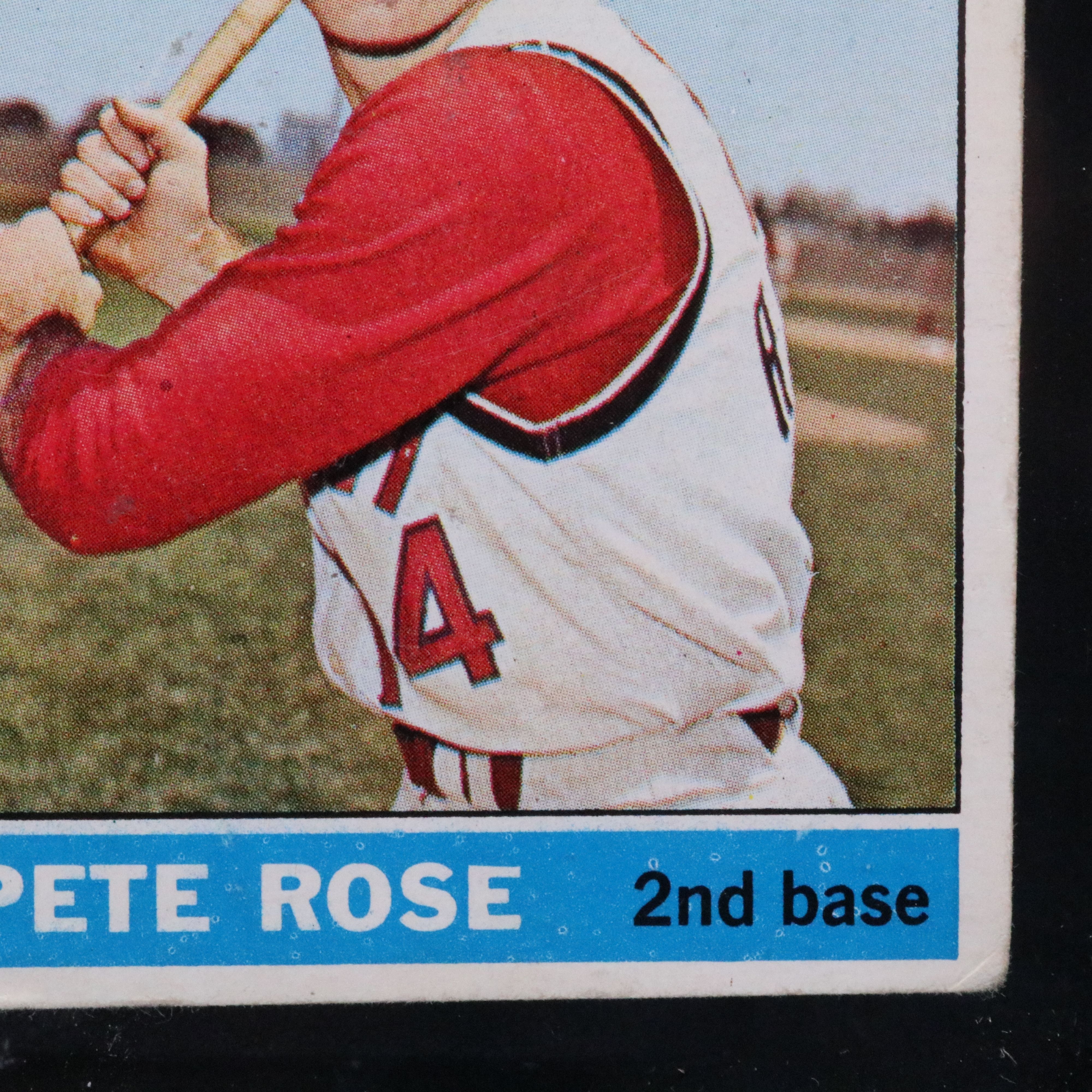 1966 Topps Pete Rose Cincinnati Reds Baseball Card