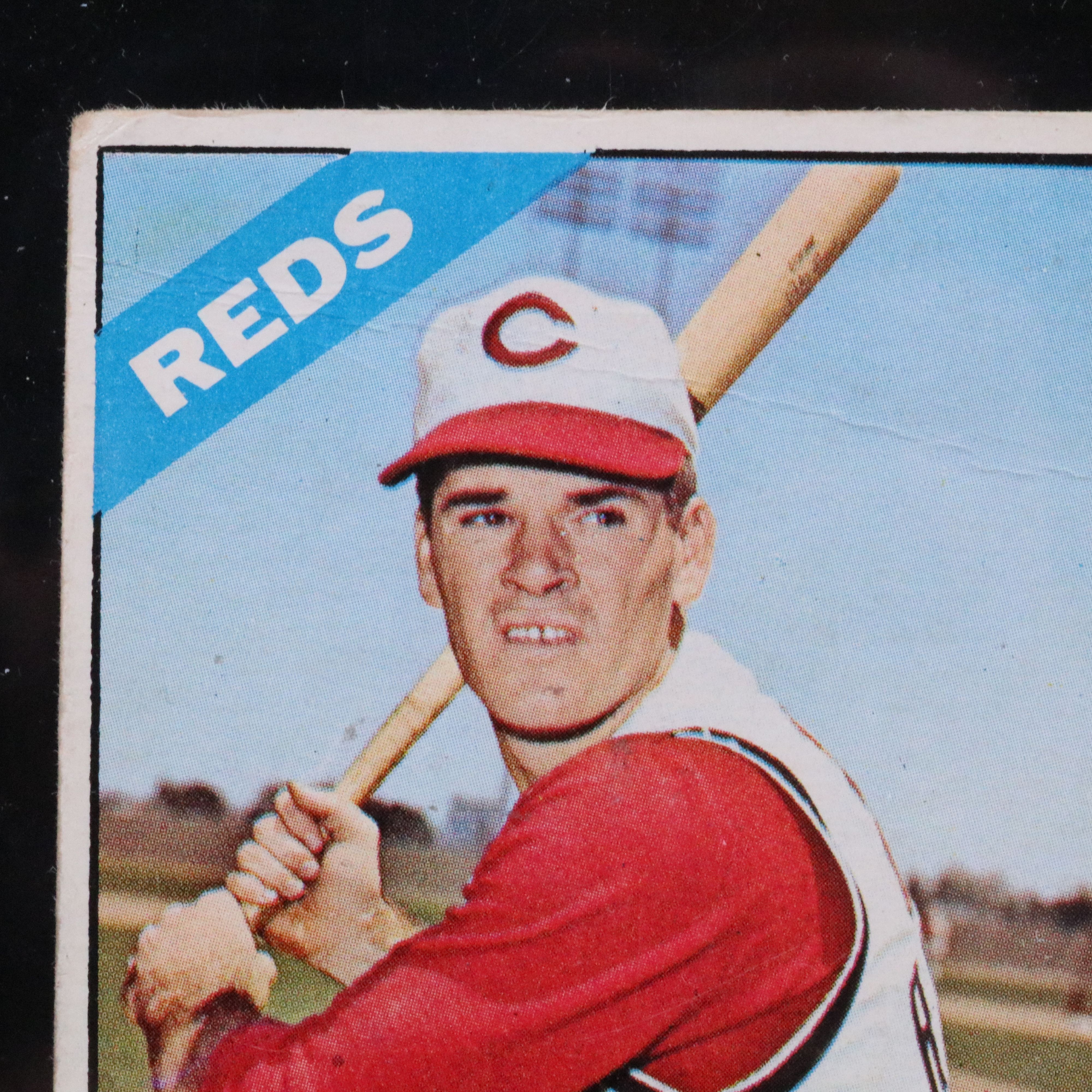 1966 Topps Pete Rose Cincinnati Reds Baseball Card