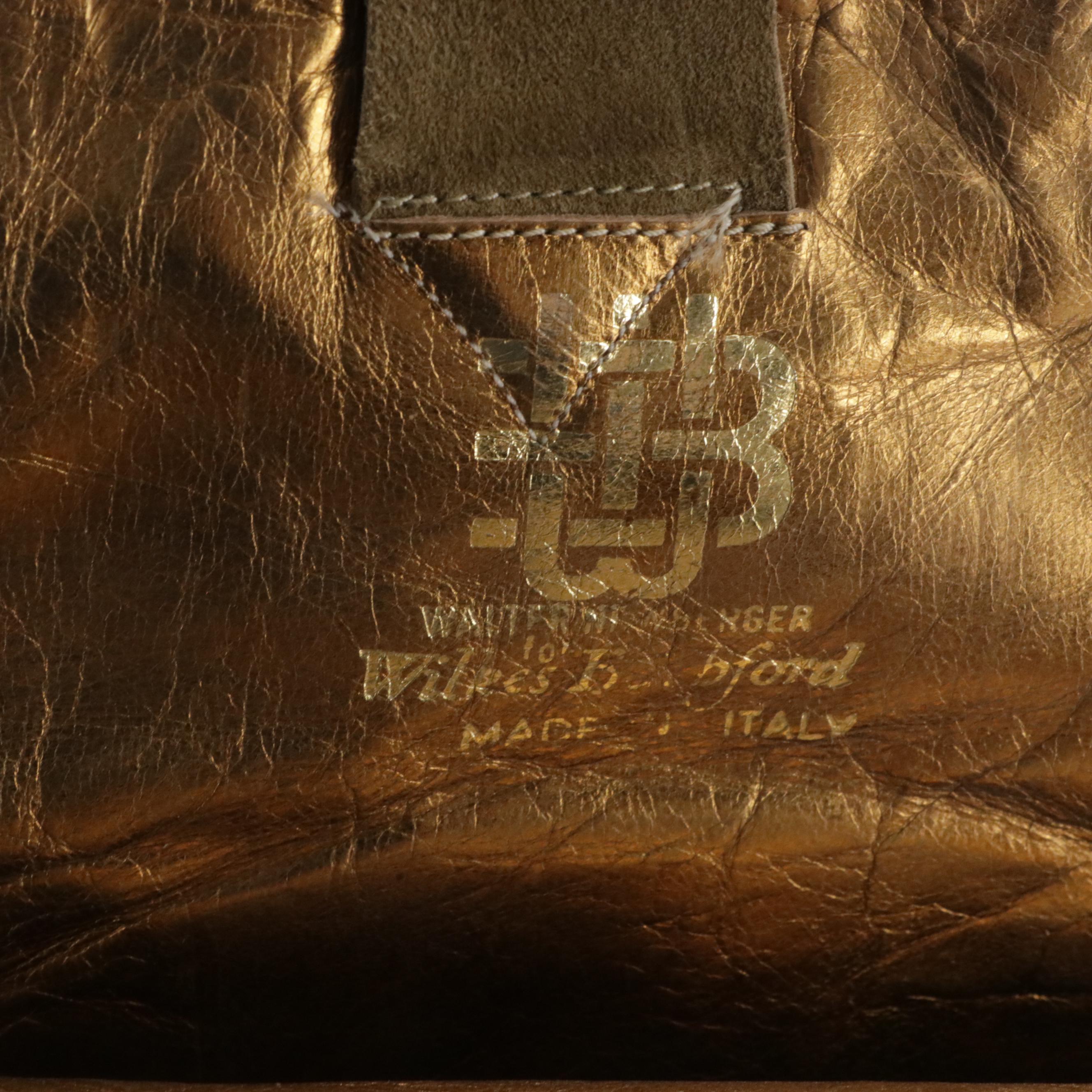 Walter Newberger for Wilkes Bashford Olive Suede Western Boots with Gold Accents